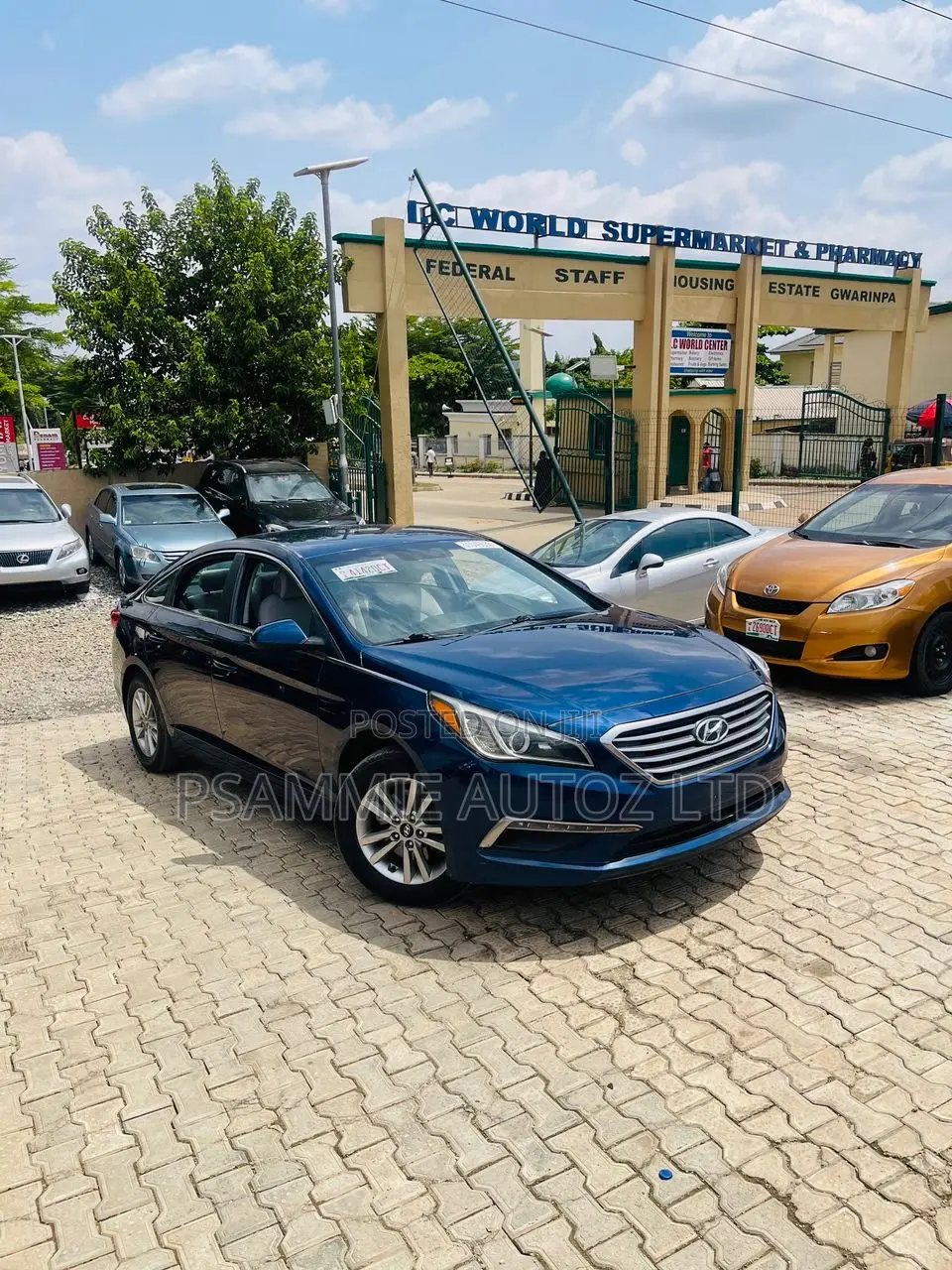 Hyundai Sonata 2015 Blue