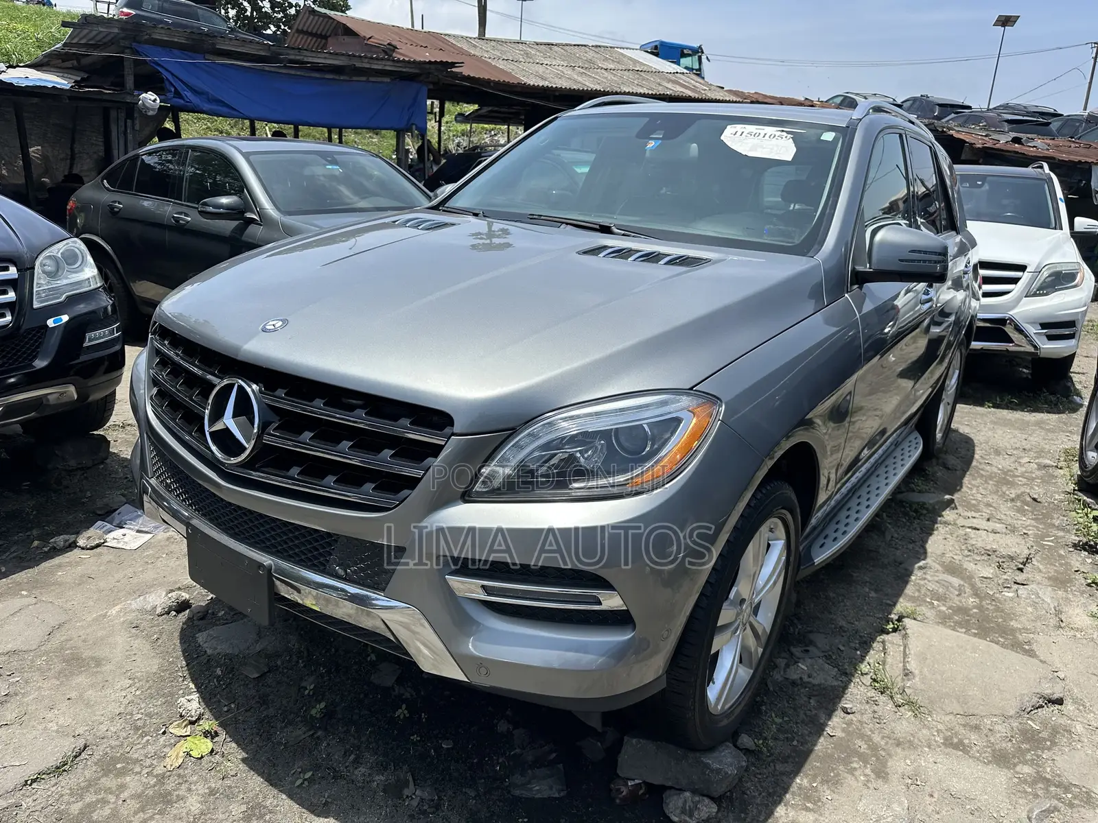 Mercedes-Benz M Class ML350 4MATIC 4dr SUV AWD (3.5L 6cyl 7A) 2014 Gray