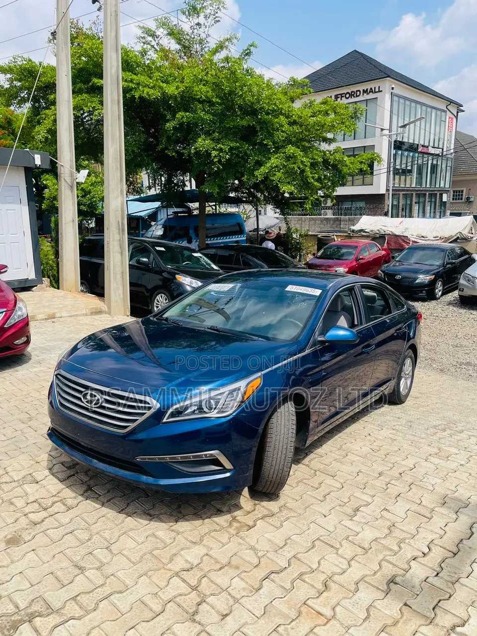 Hyundai Sonata 2015 Blue