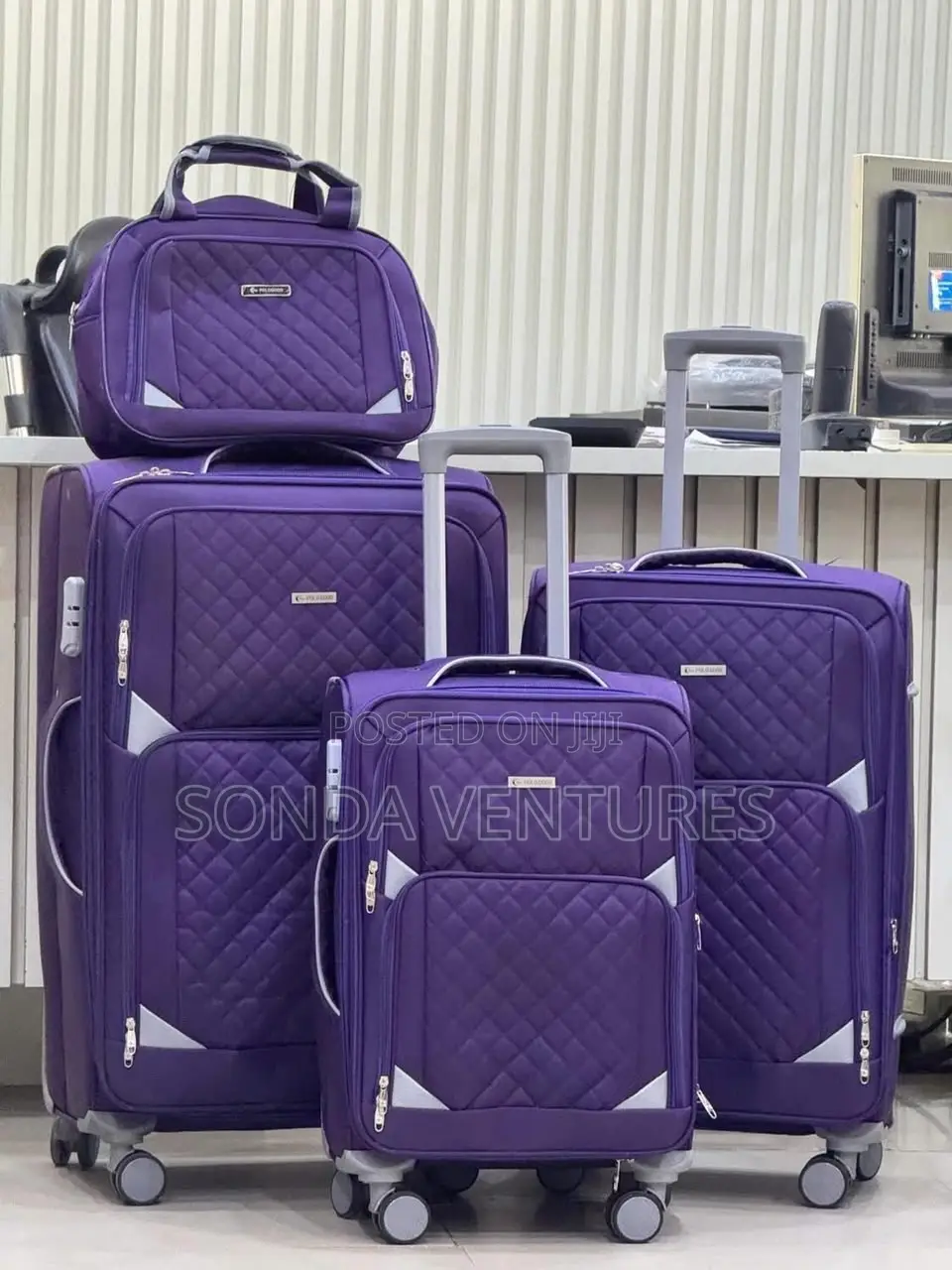 High Quality Polo Good 4-Piece Set Luggage Box