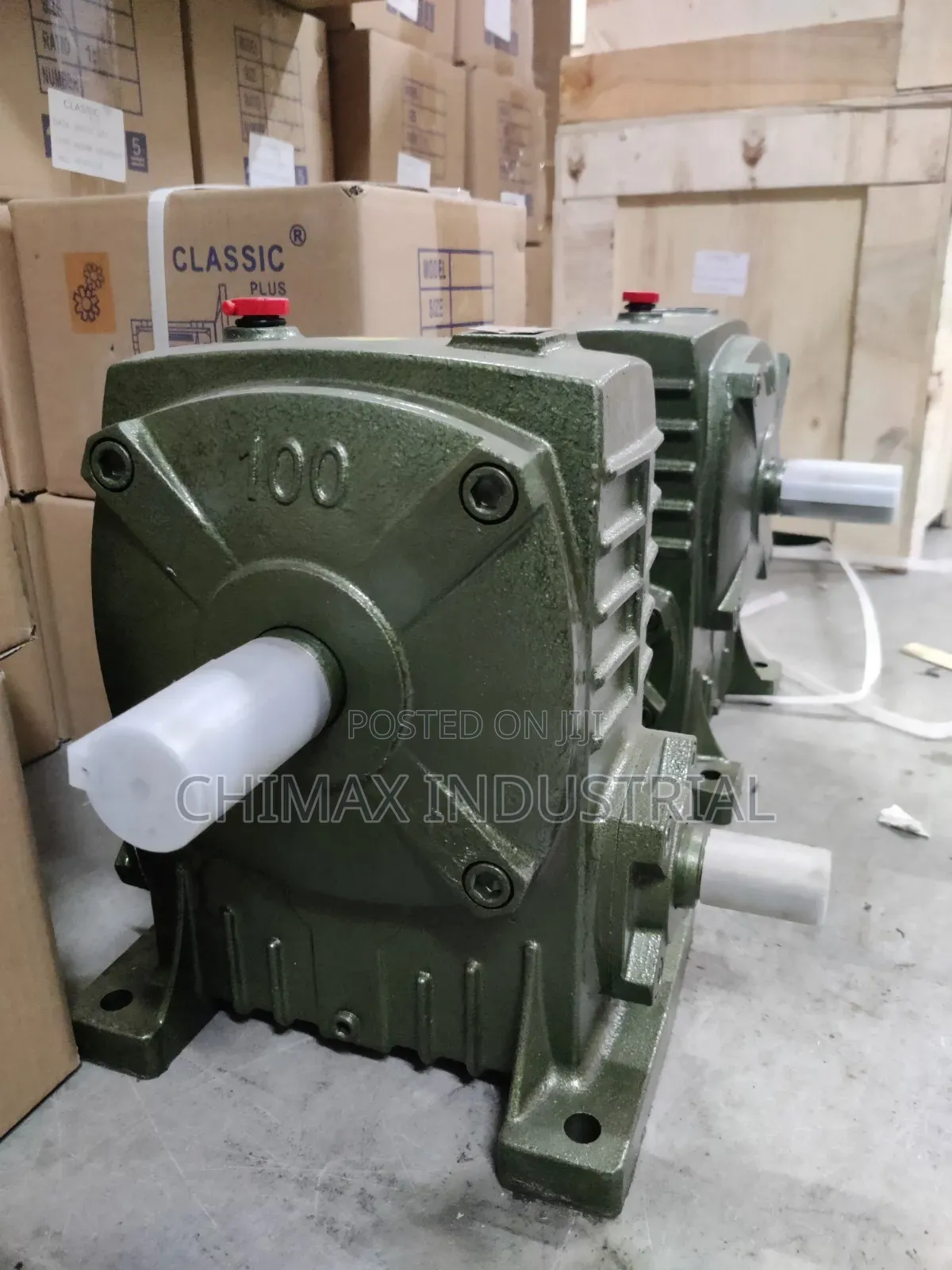 100 WP-series Single-Stage Cast Iron Worm Gear Speed Reducer