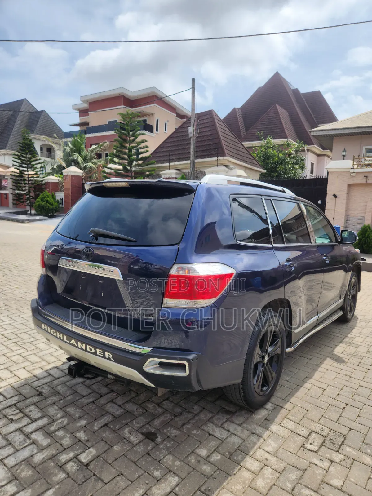 Toyota Highlander 2013 Blue