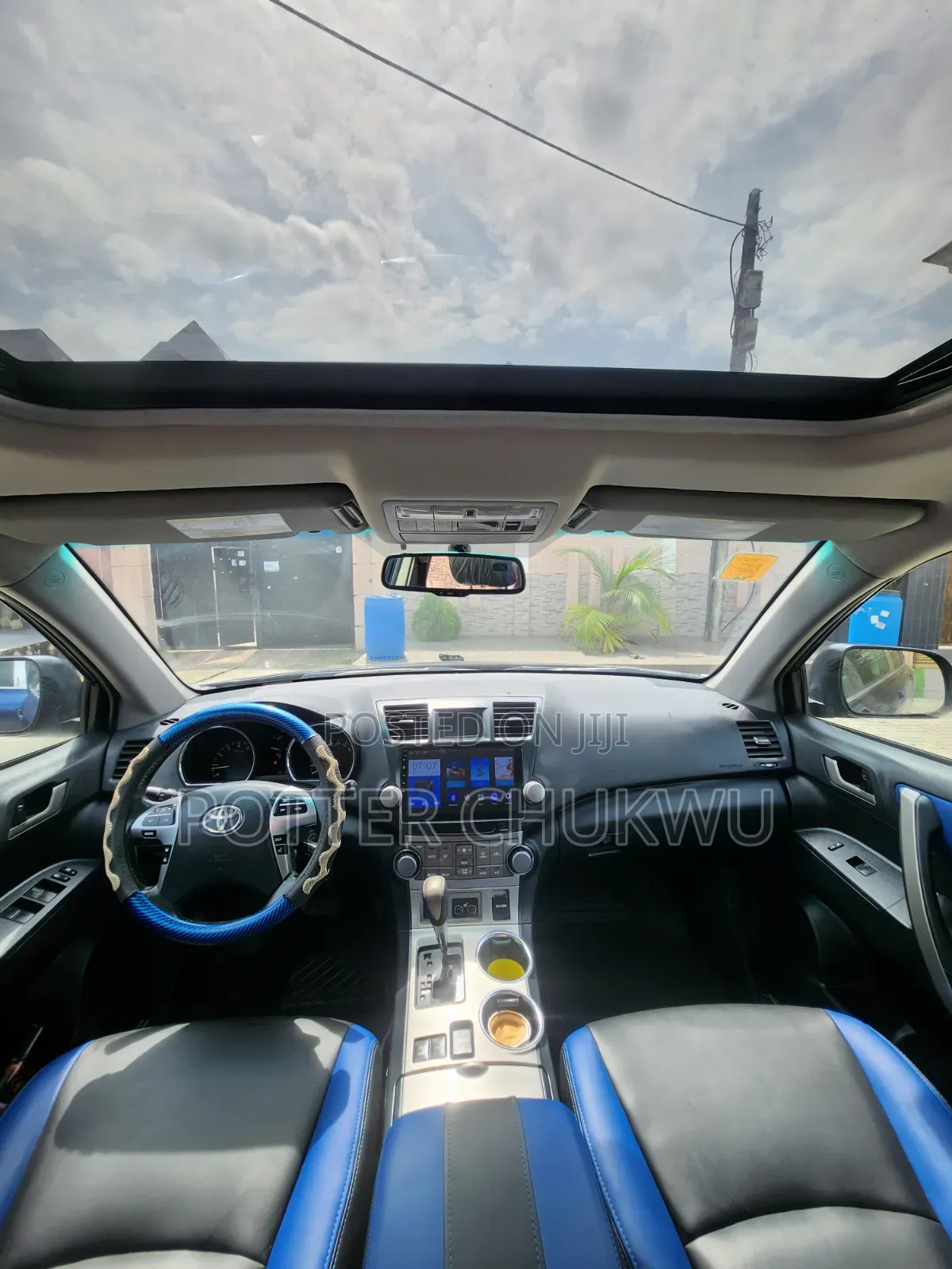 Toyota Highlander 2013 Blue