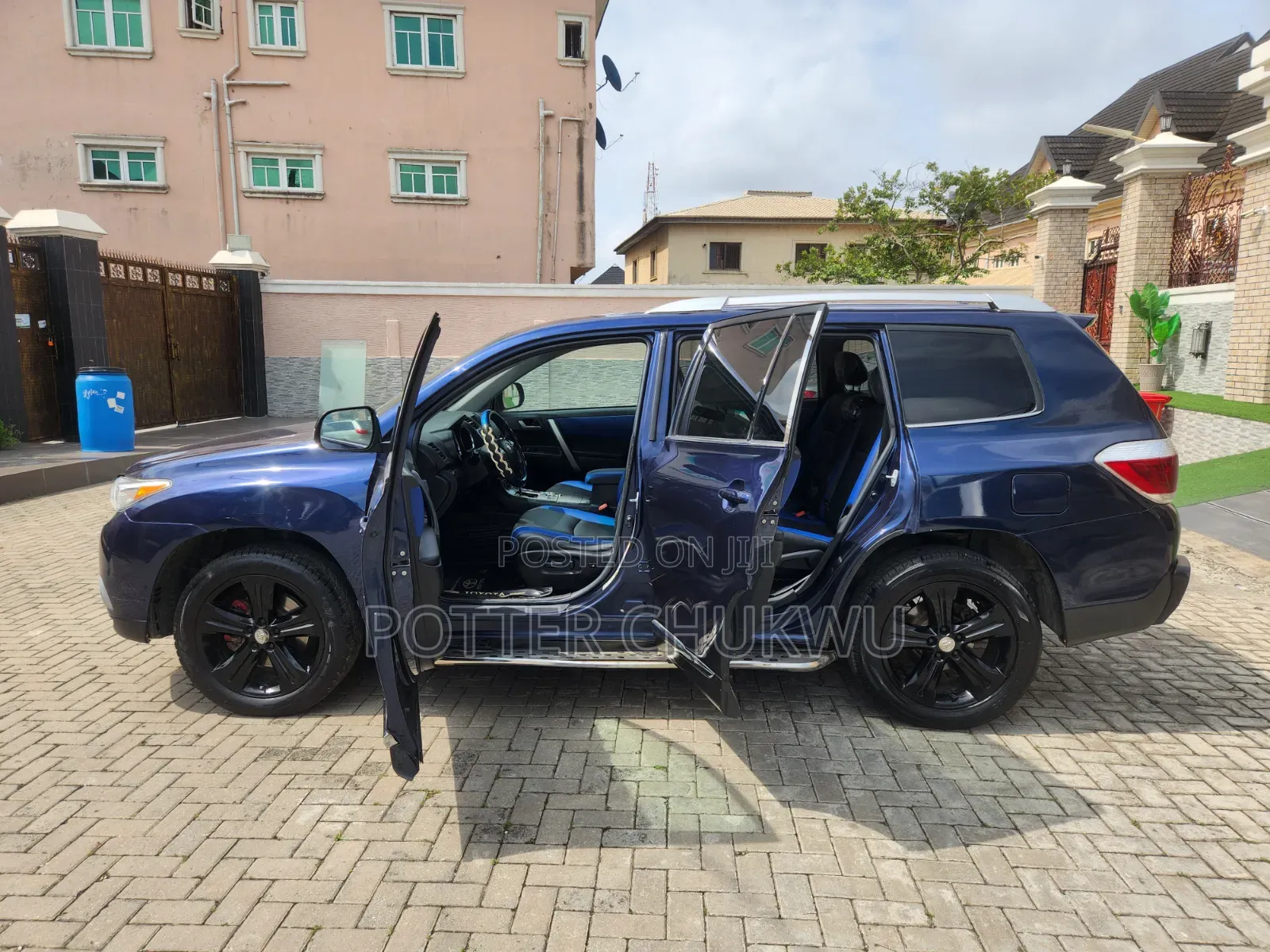 Toyota Highlander 2013 Blue