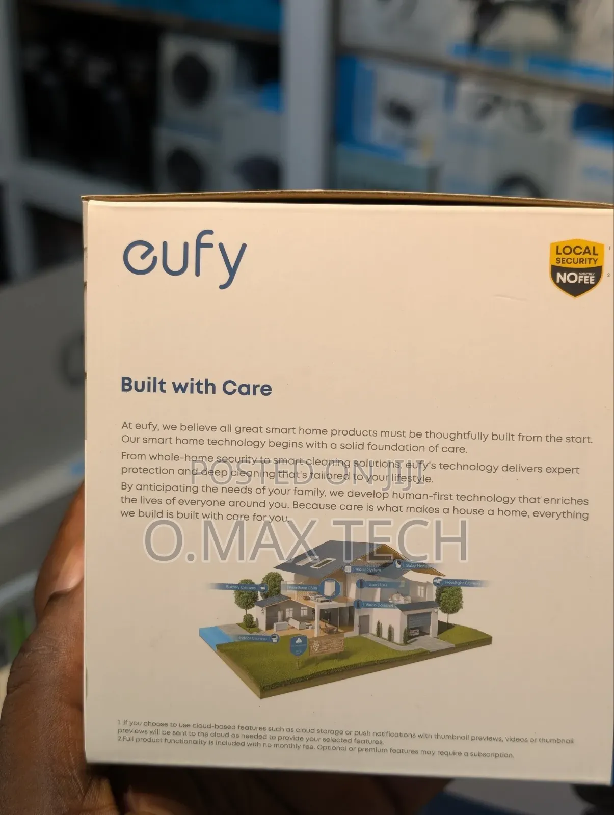 Eufy C31 Security Indoor/Outdoor Camera,Spotlight-Free Color Vu Camera