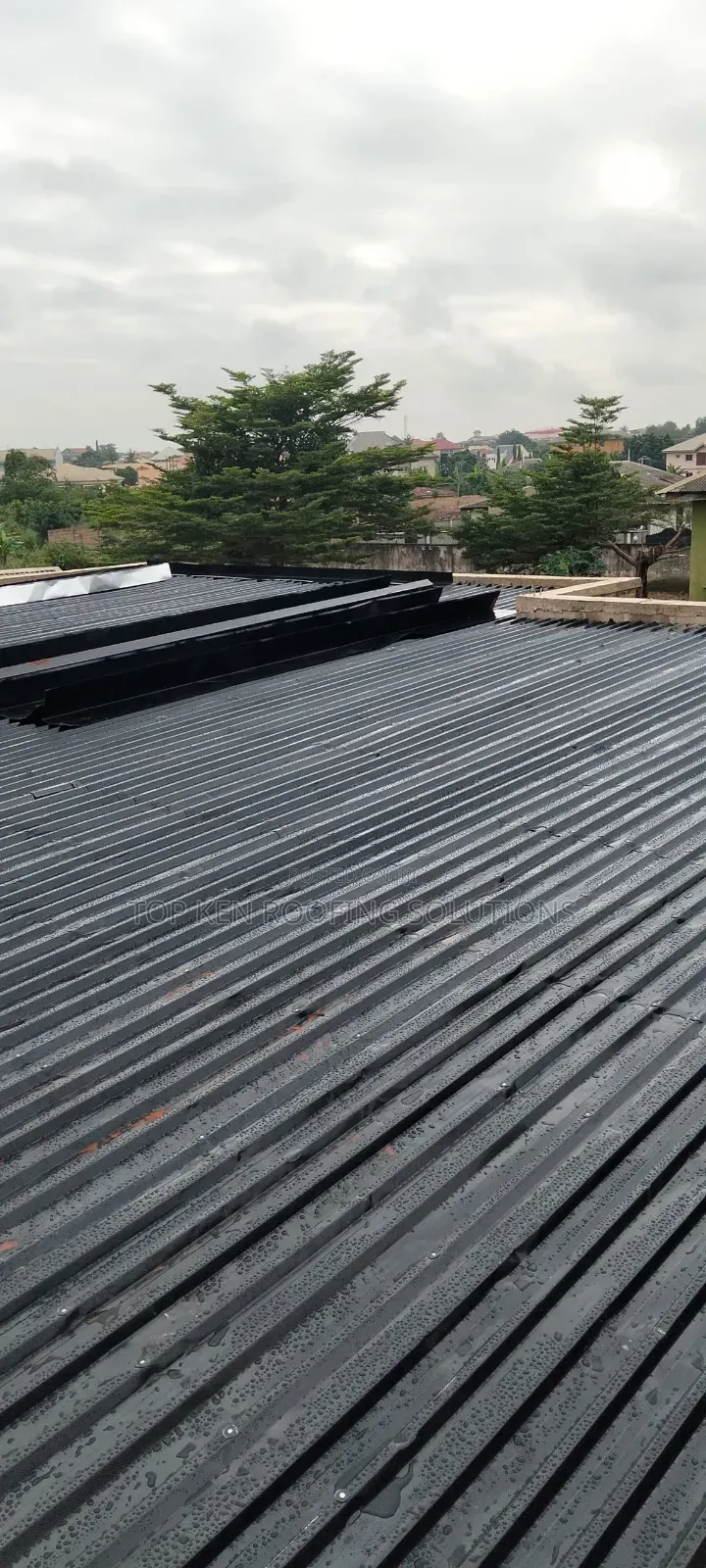 0.55 Mm T/Black Coated Oven Baked Aluminium Sheet