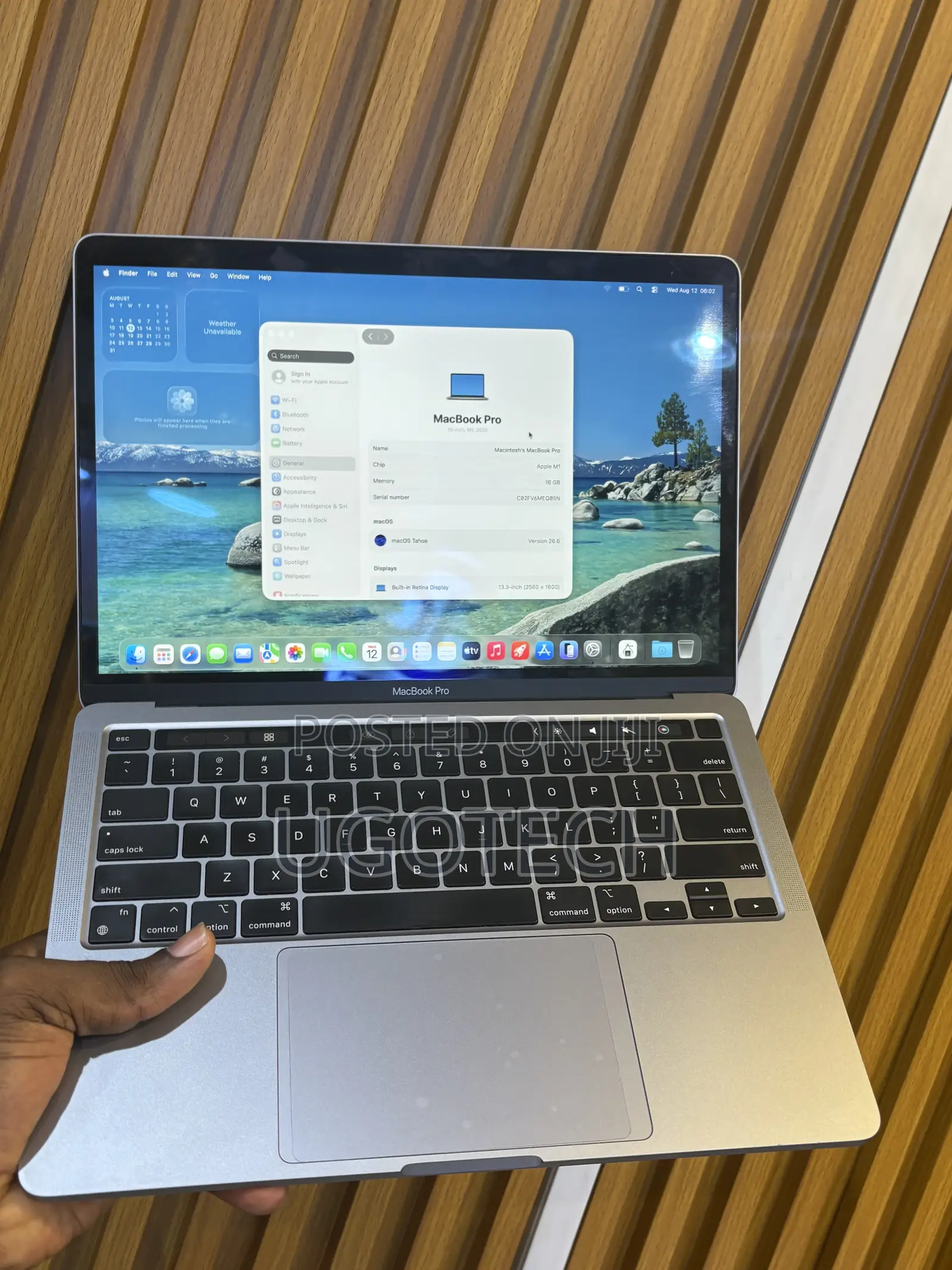 Laptop Apple MacBook Pro 2020 M1 16GB Apple M1 SSD 256GB