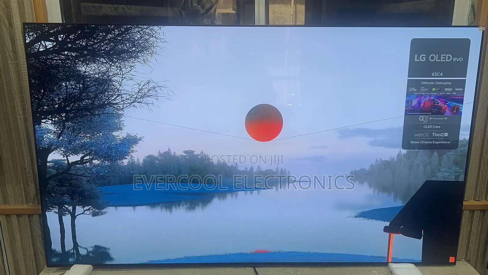 Premium 65” LG OLED EVO C4 Smart TV - 144Hz Refresh Rate