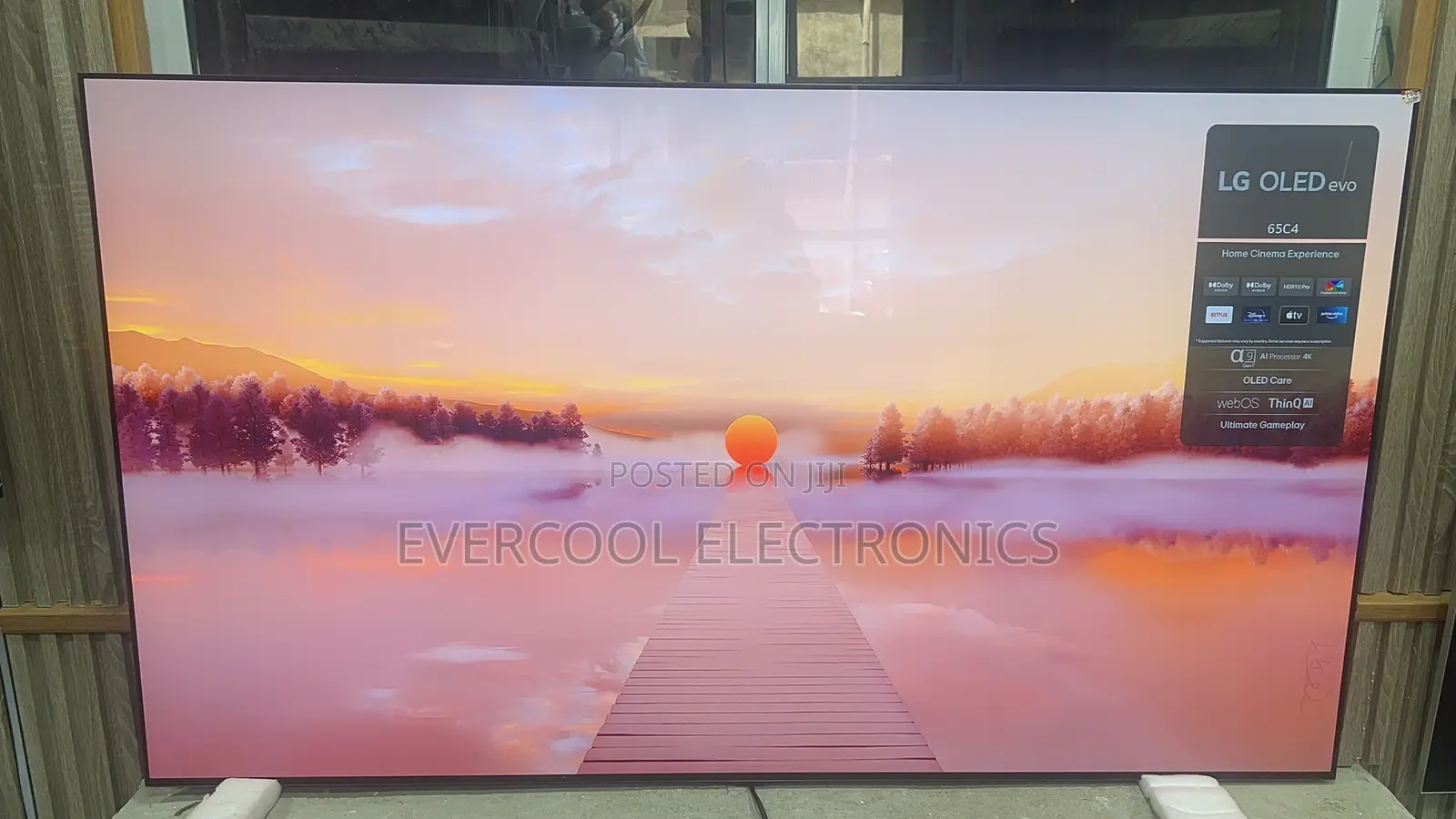 Premium 65” LG OLED EVO C4 Smart TV - 144Hz Refresh Rate