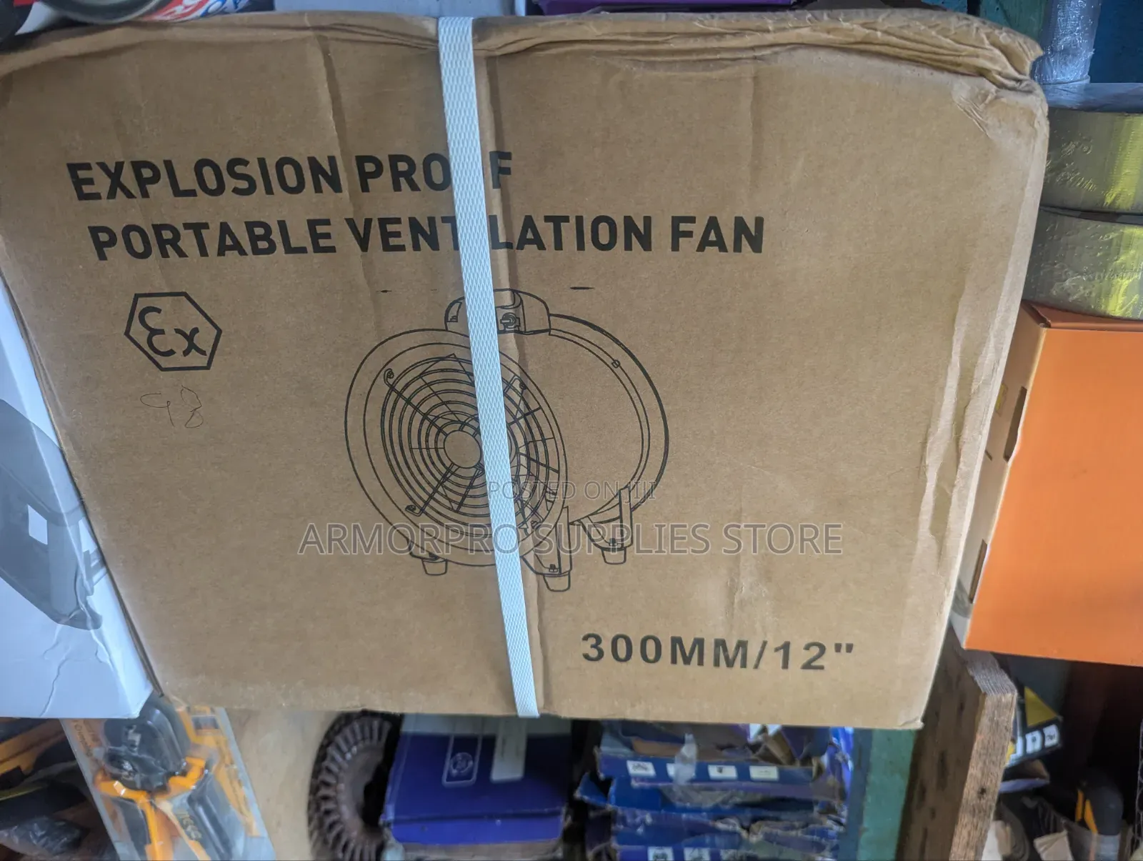 300mm / 12-Inch Explosion Proof Portable Ventilation Fan