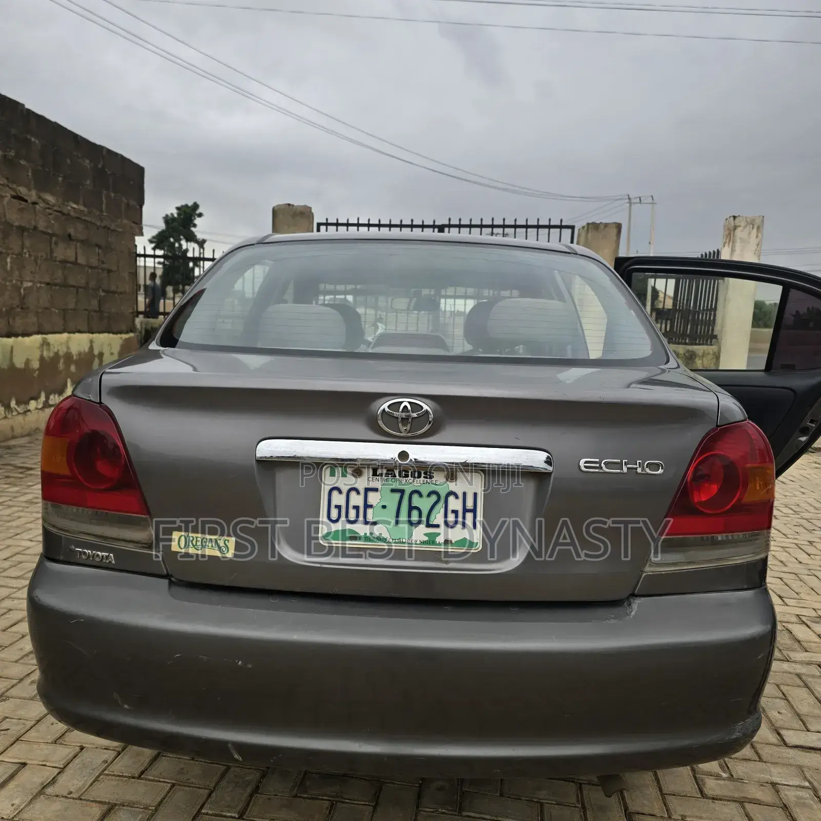 Toyota Echo 2004 Gray