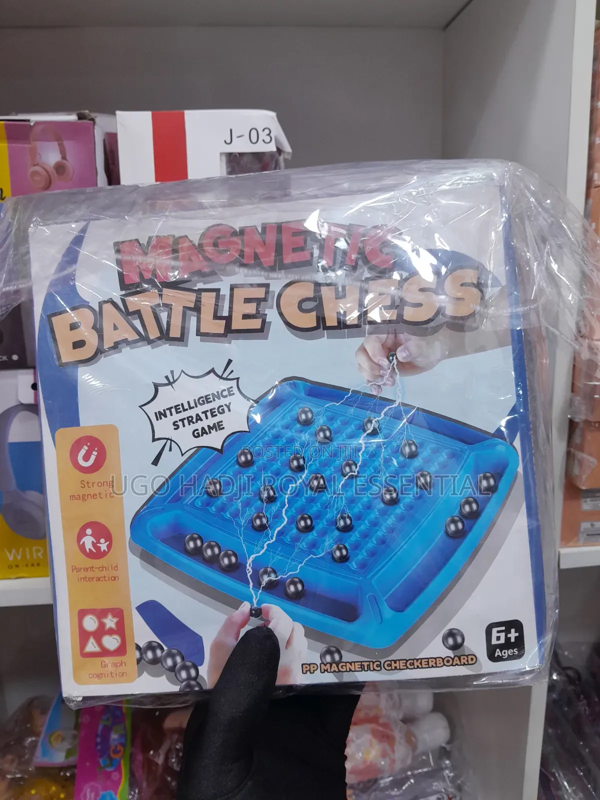 Magnetic Battle Chess Board Game (Ages 6+adults)
