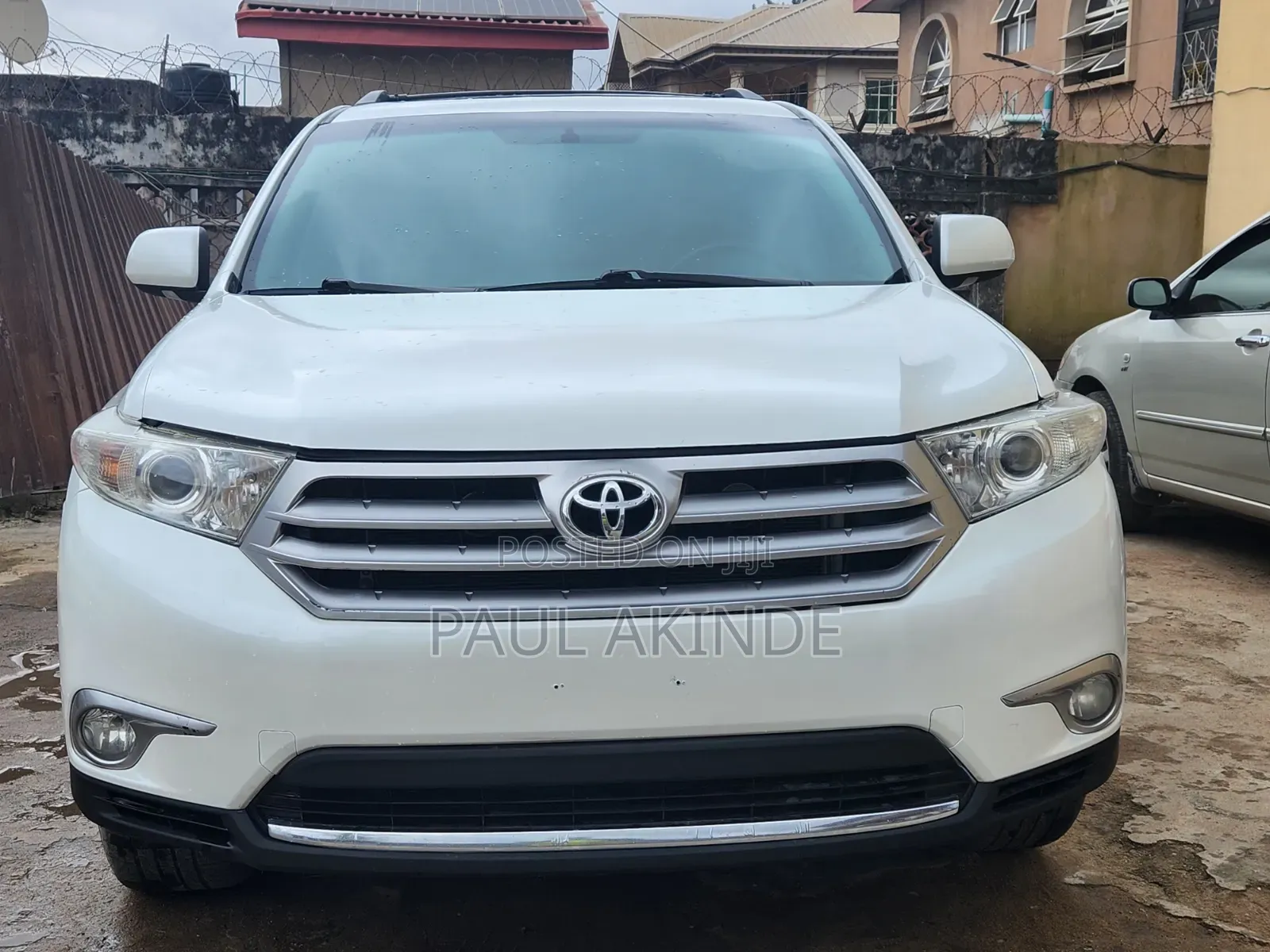 Toyota Highlander Limited 2012 White