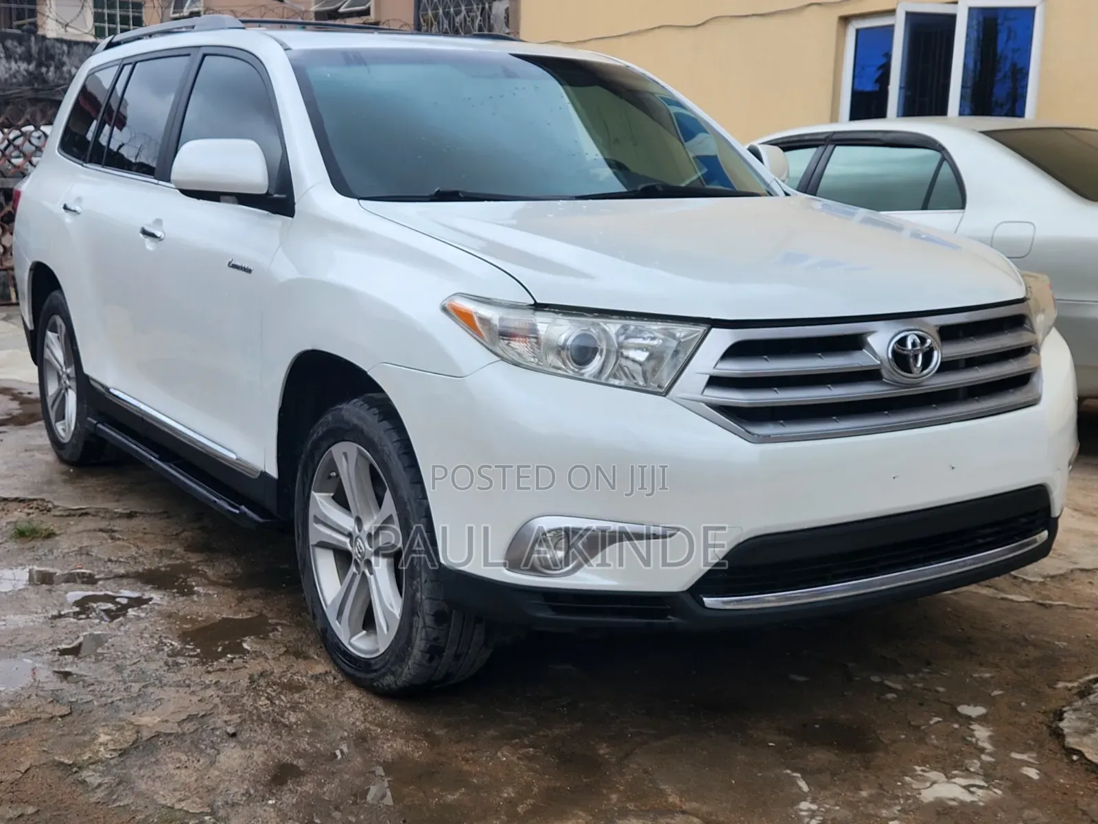Toyota Highlander Limited 2012 White