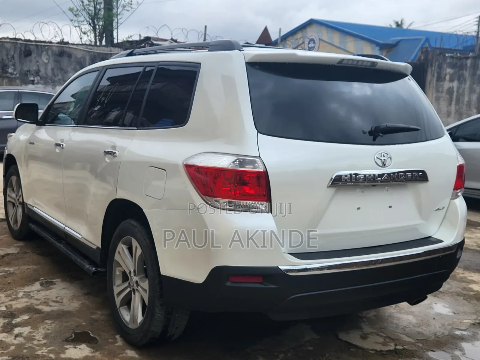 Toyota Highlander Limited 2012 White