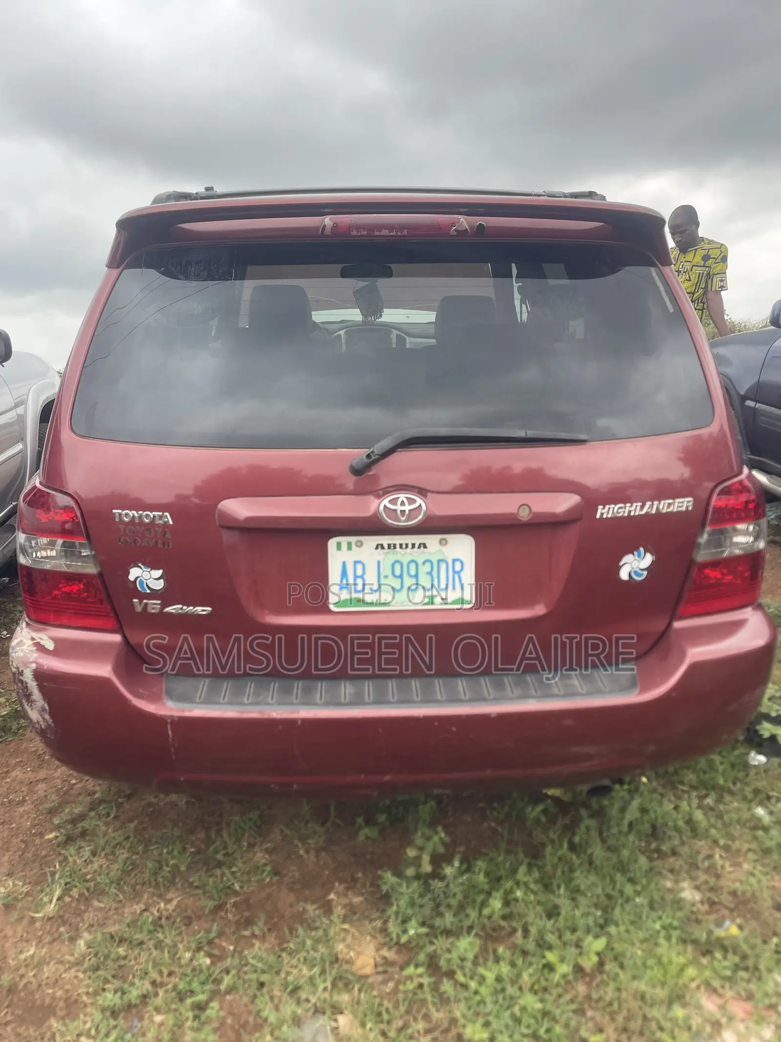 Toyota Highlander Limited V6 2006 Red