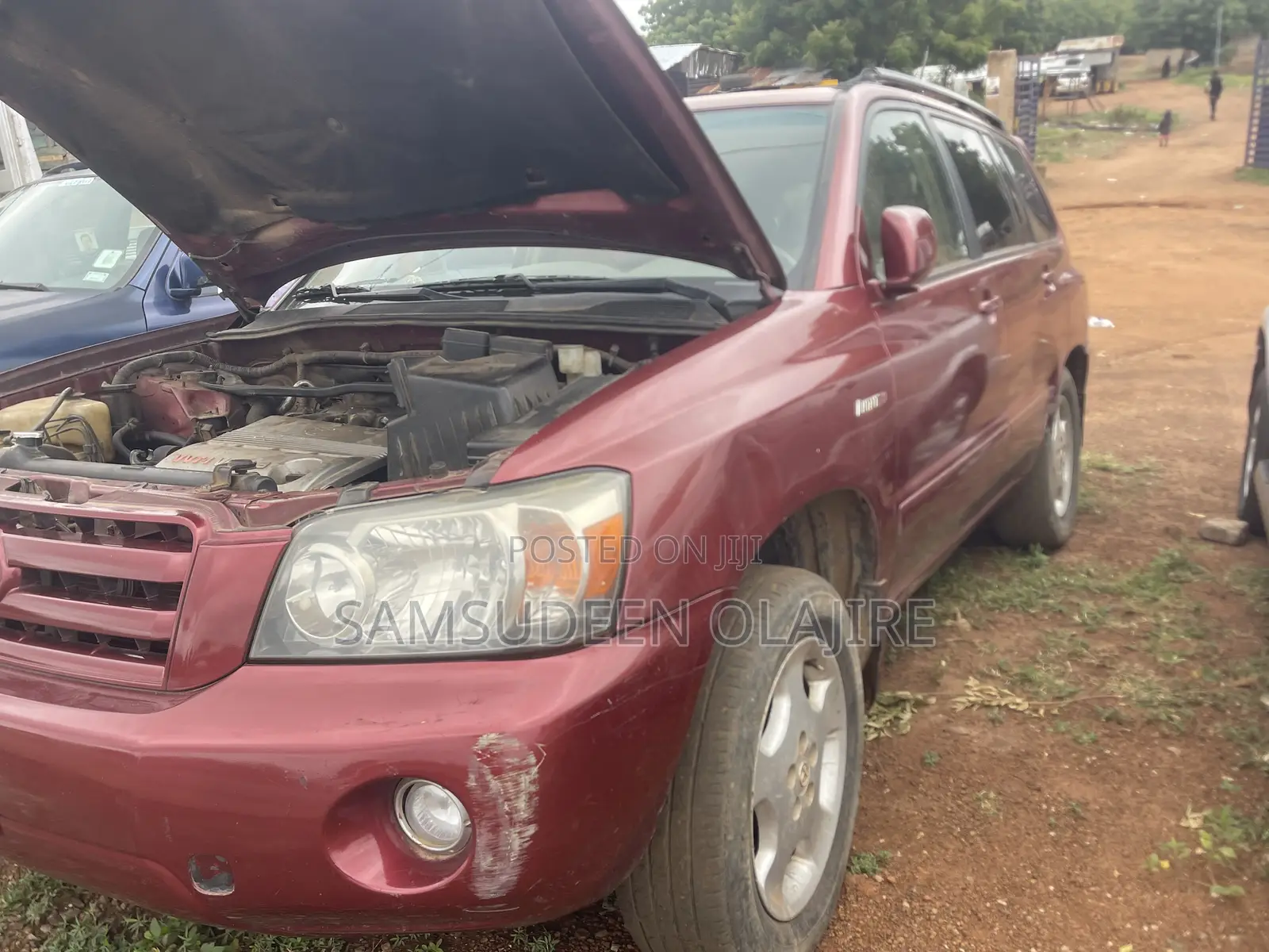Toyota Highlander Limited V6 2006 Red