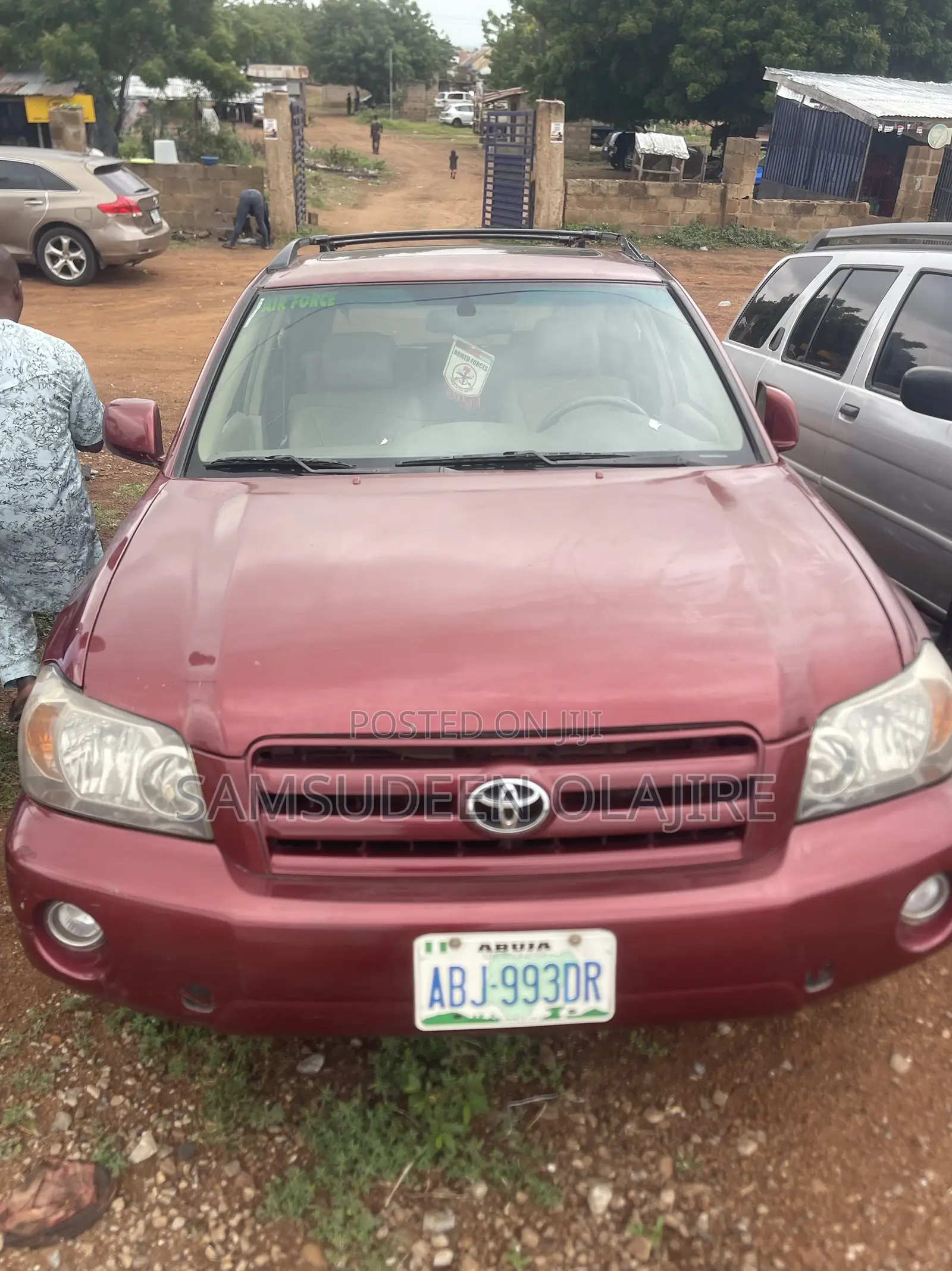 Toyota Highlander Limited V6 2006 Red