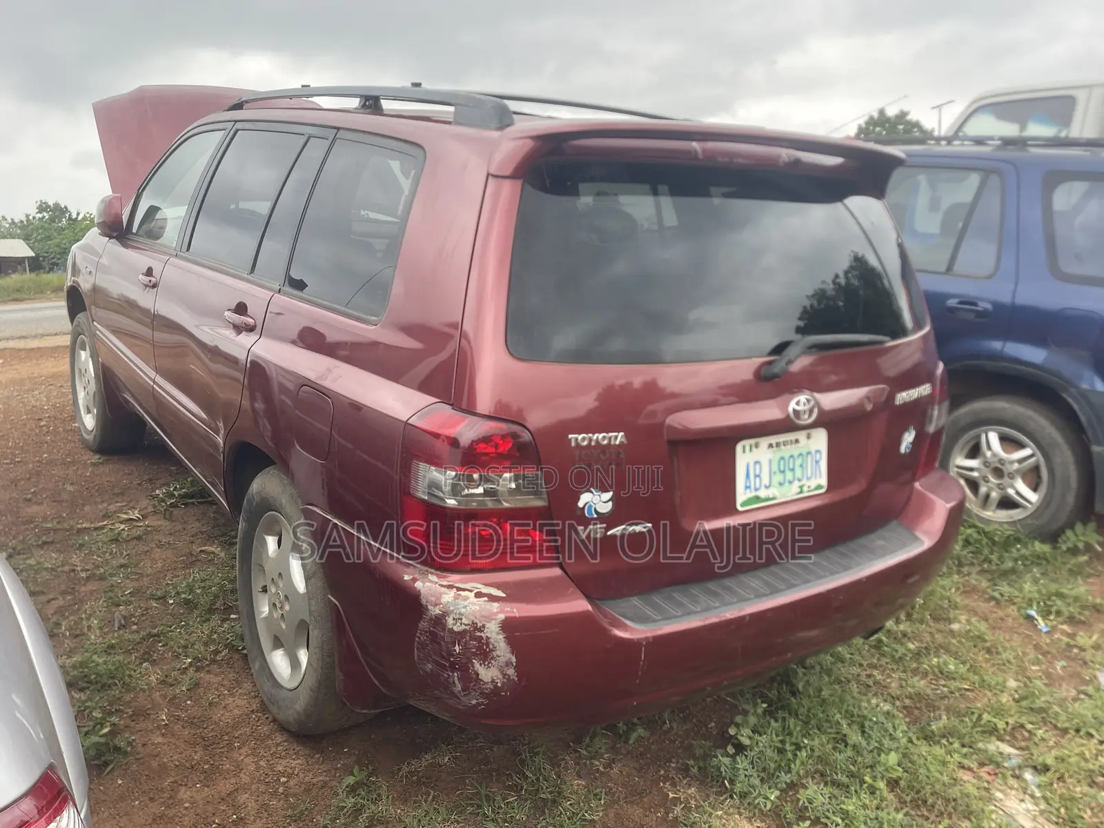 Toyota Highlander Limited V6 2006 Red