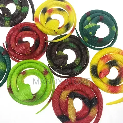 Fake Snake Rubber Toy Prank Party Joke Halloween