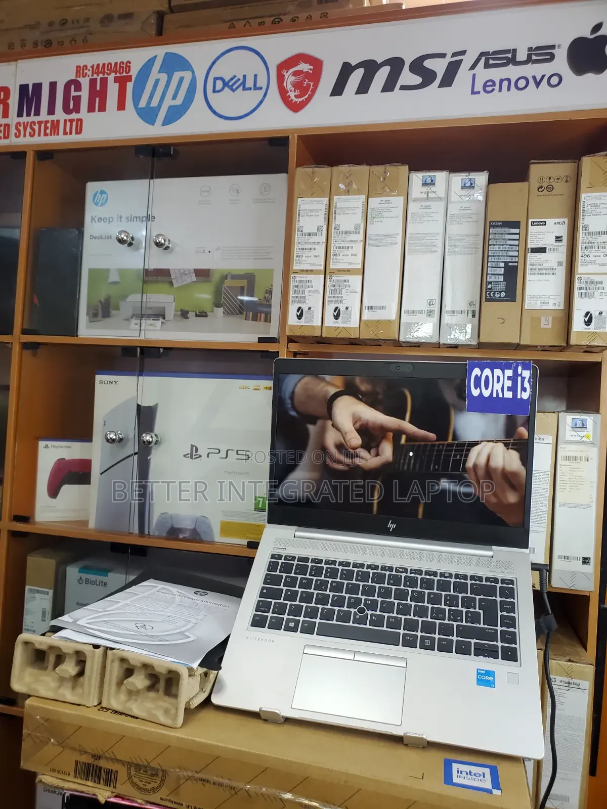 New Laptop HP EliteBook 820 12GB Intel Core i3 SSD 512GB