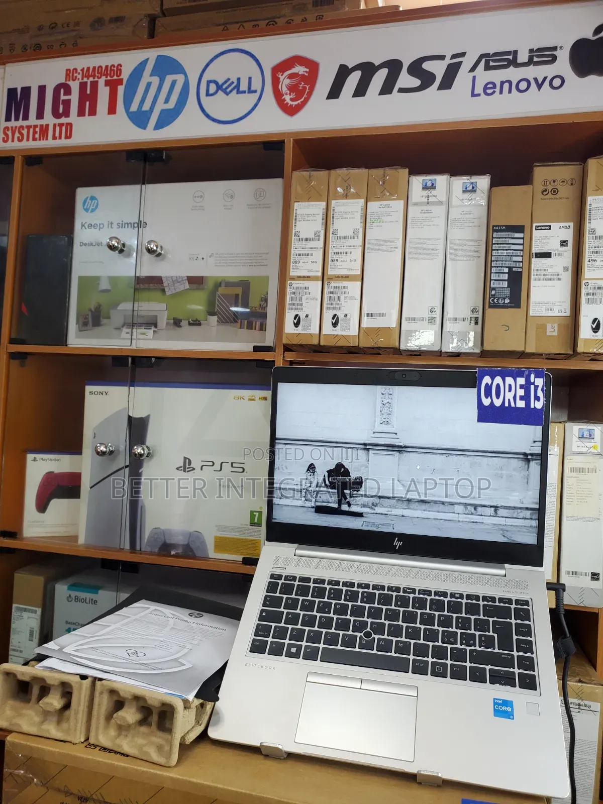 New Laptop HP EliteBook 820 12GB Intel Core i3 SSD 512GB
