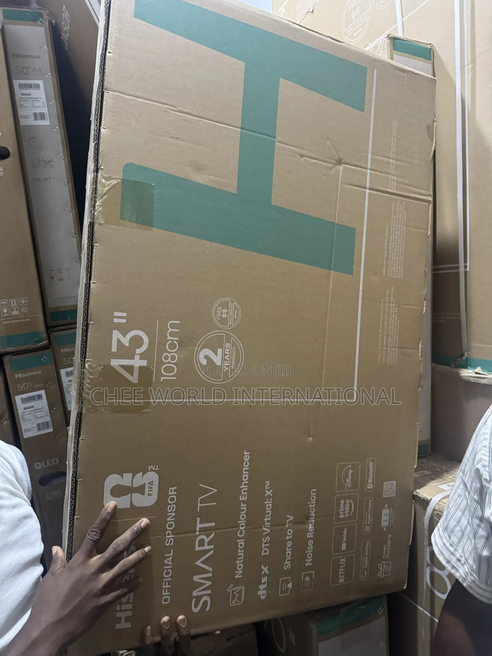 Original Brand New Hisense 43” Full HD Smart TV