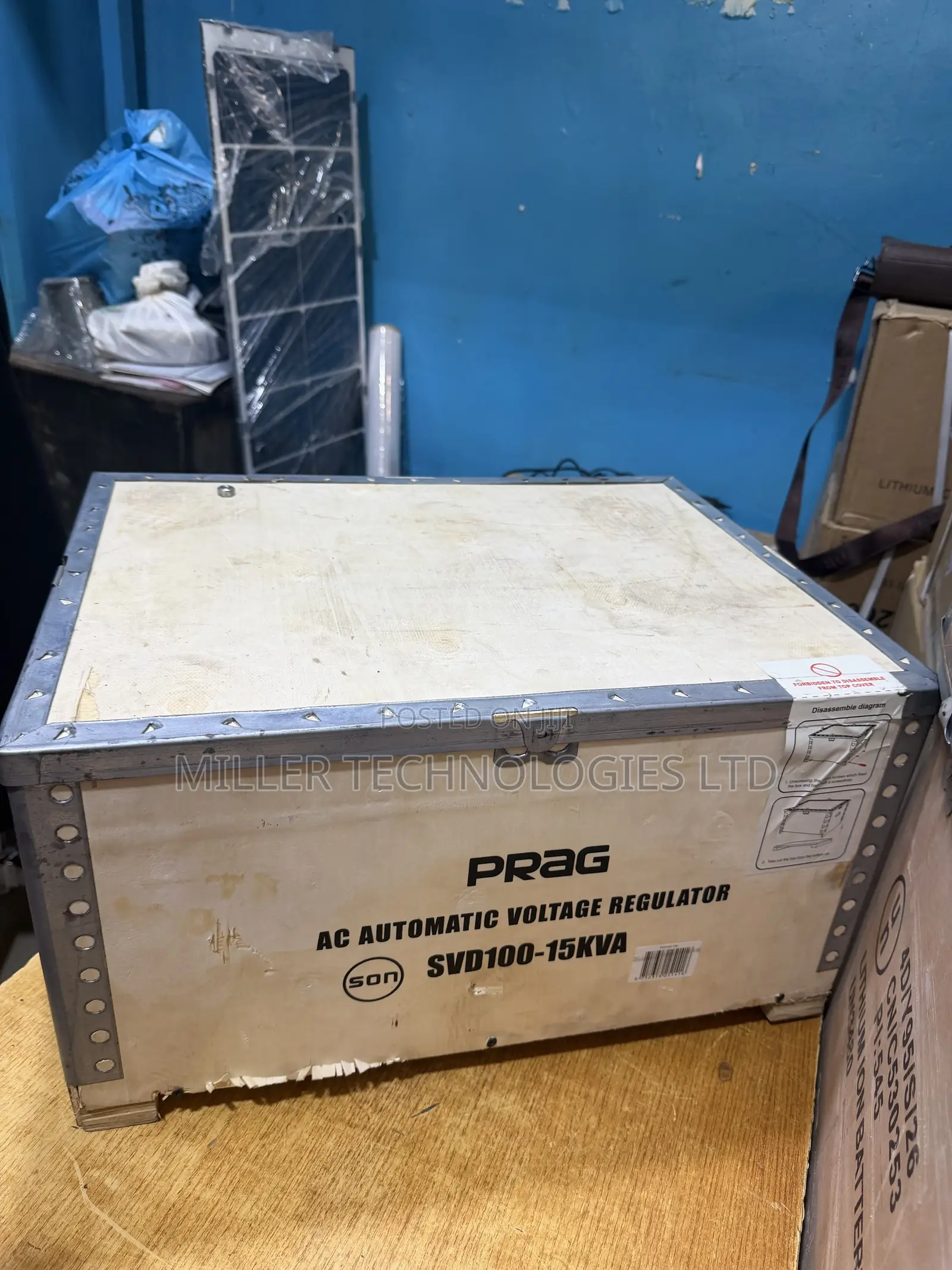 Prag AC Svd100 15kva Voltage Regulator
