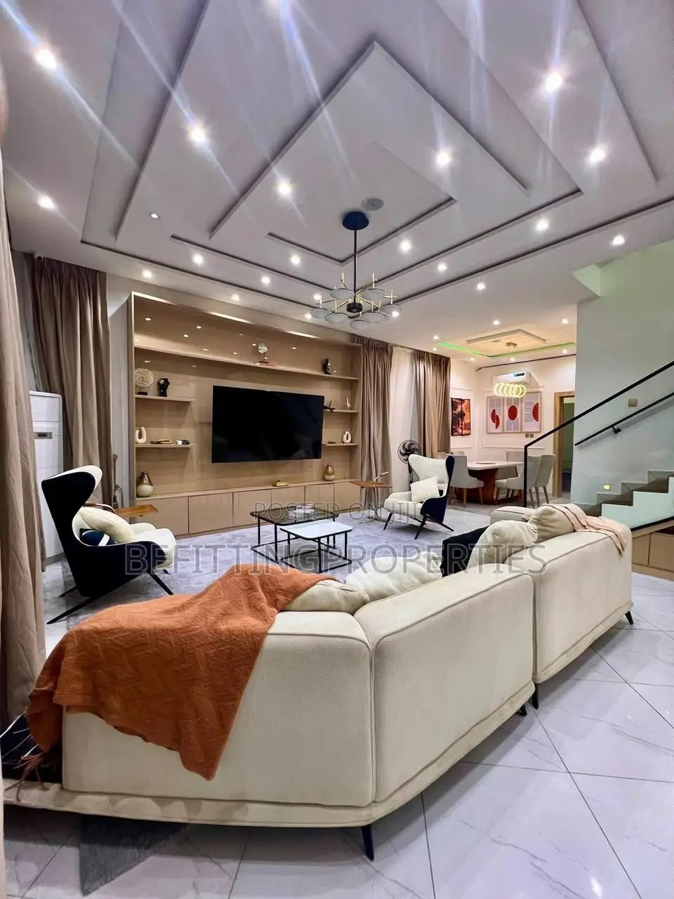 Furnished 4bdrm Duplex in Lekki for sale