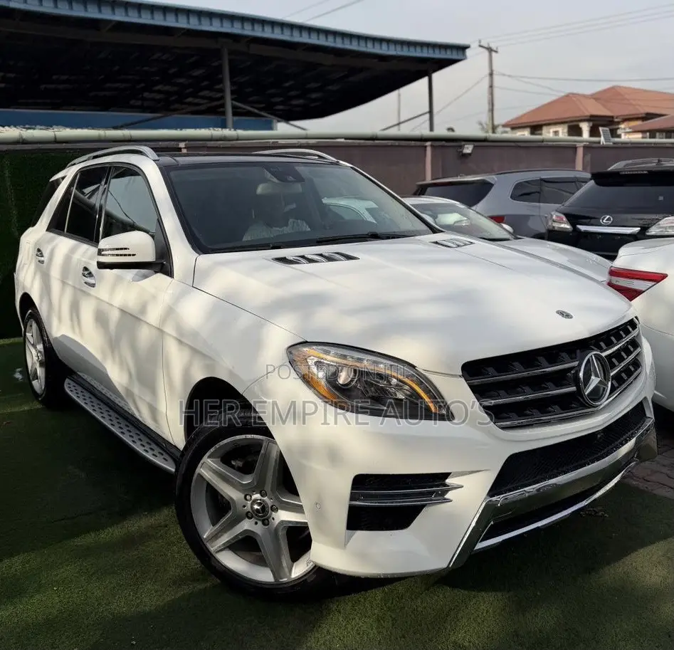 Mercedes-Benz M Class 2015 White