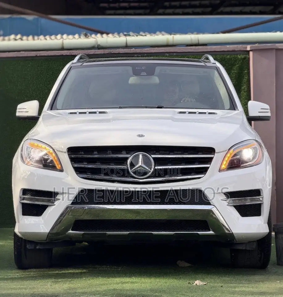 Mercedes-Benz M Class 2015 White