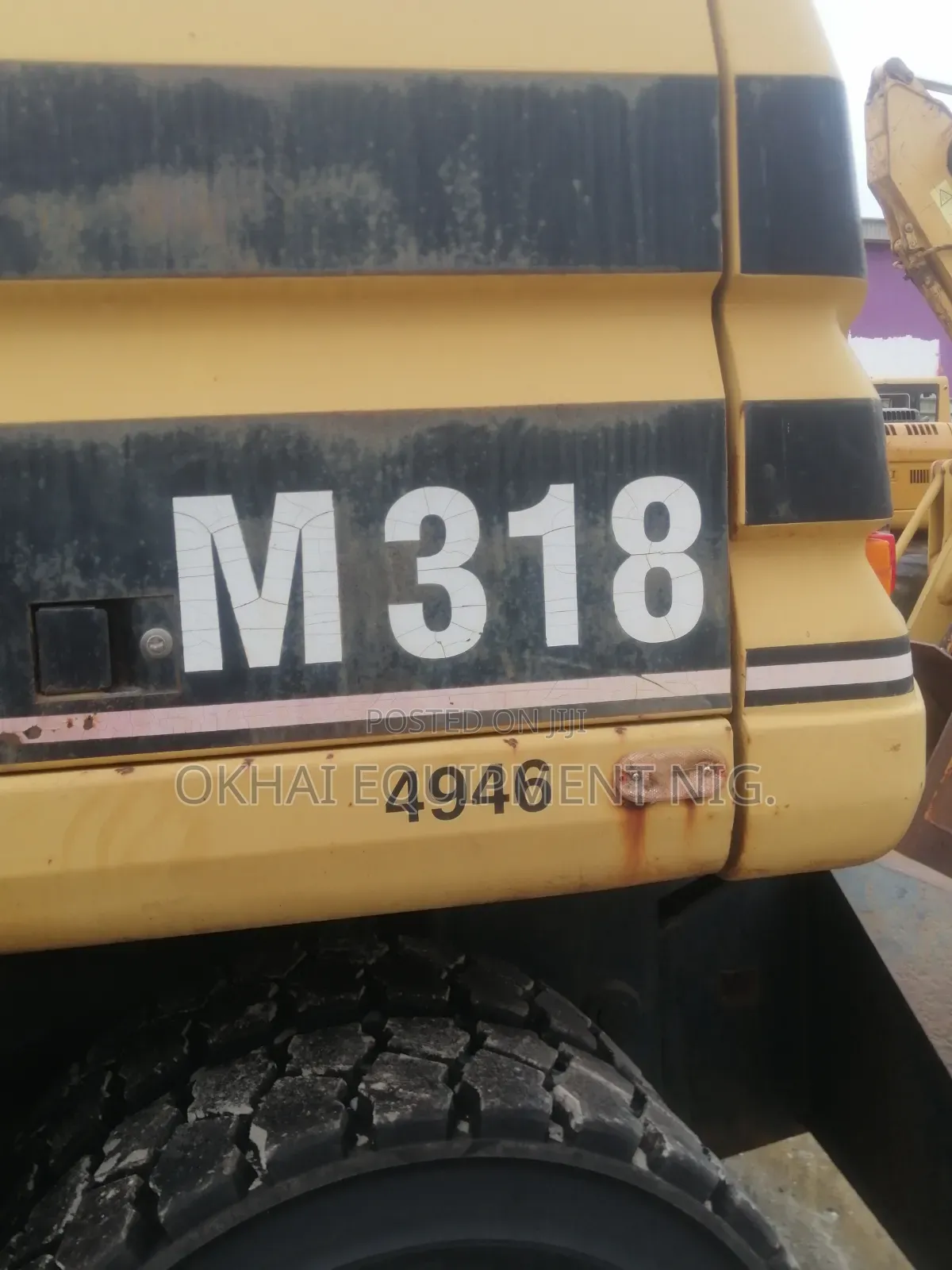 Tokunbo CAT Excavator M318 (Wheel Excavator)