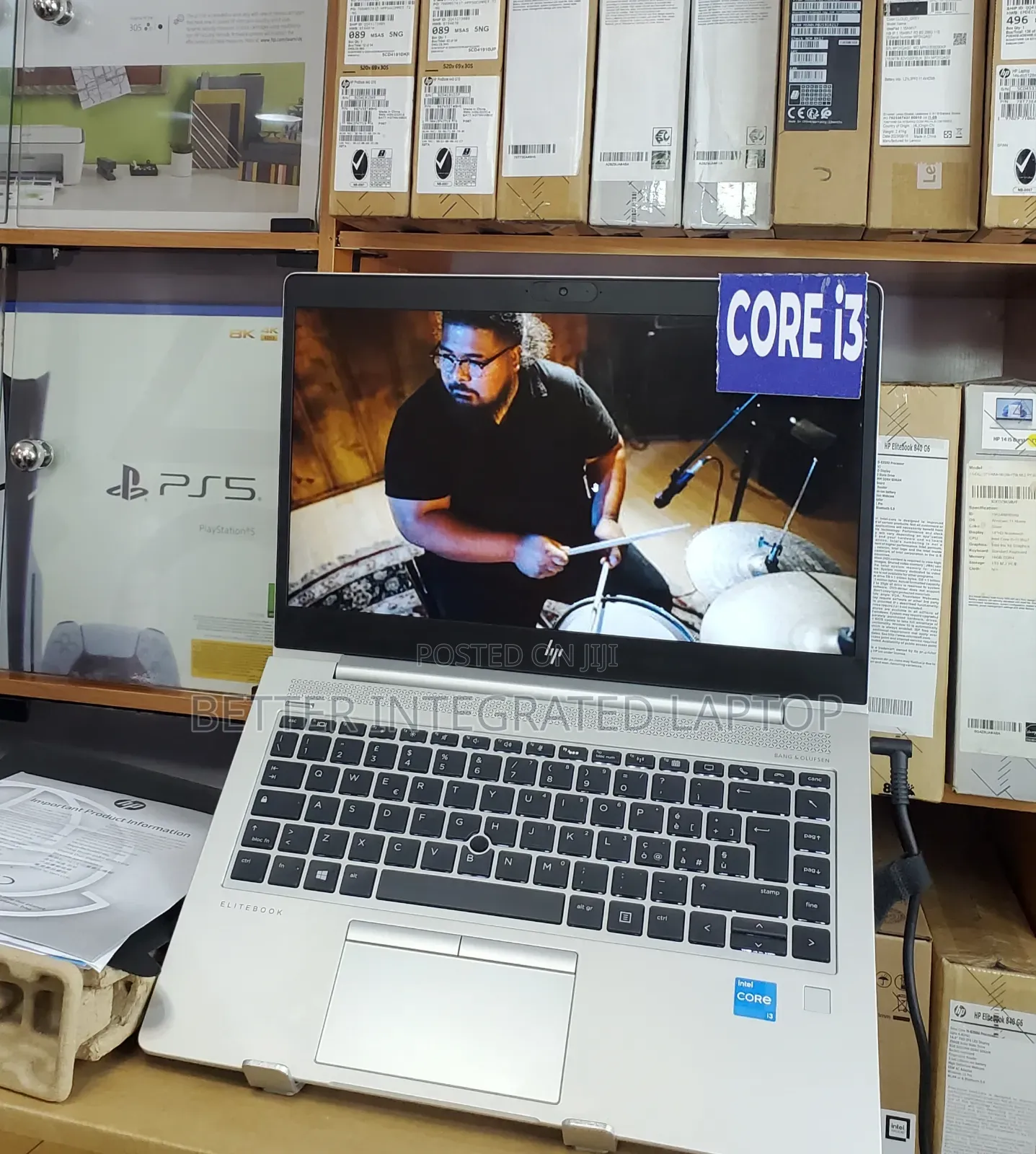 New Laptop HP EliteBook 820 12GB Intel Core i3 SSD 512GB