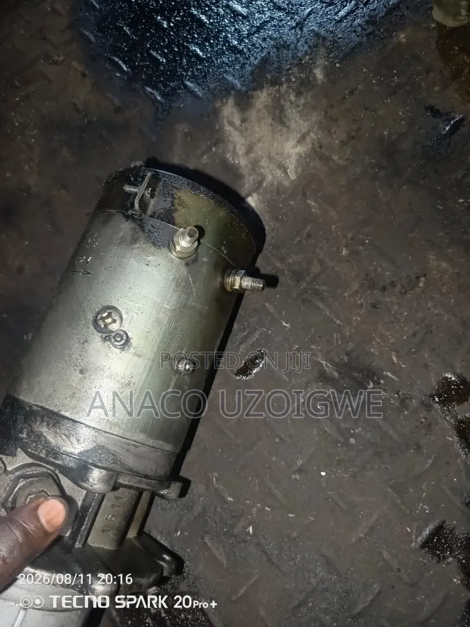 Original 5 HP DC Motor Tested Ok