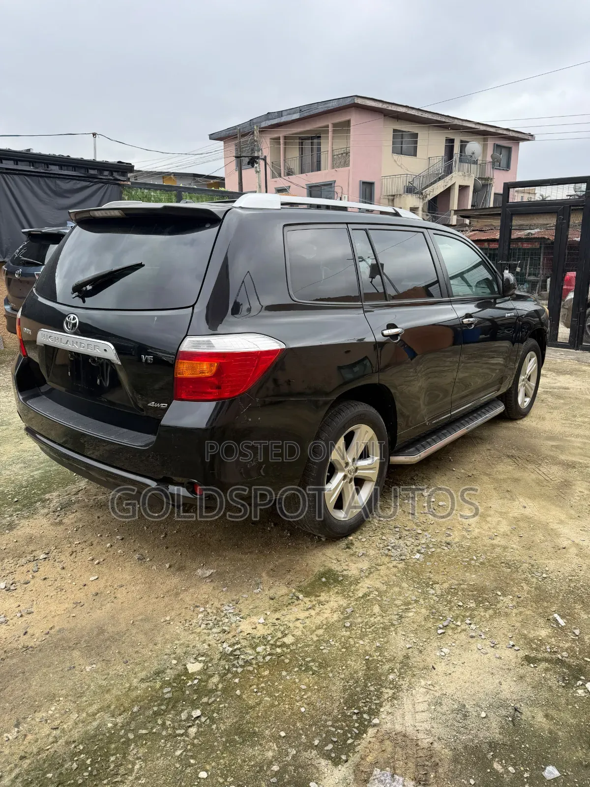 Toyota Highlander Limited 2009 Black