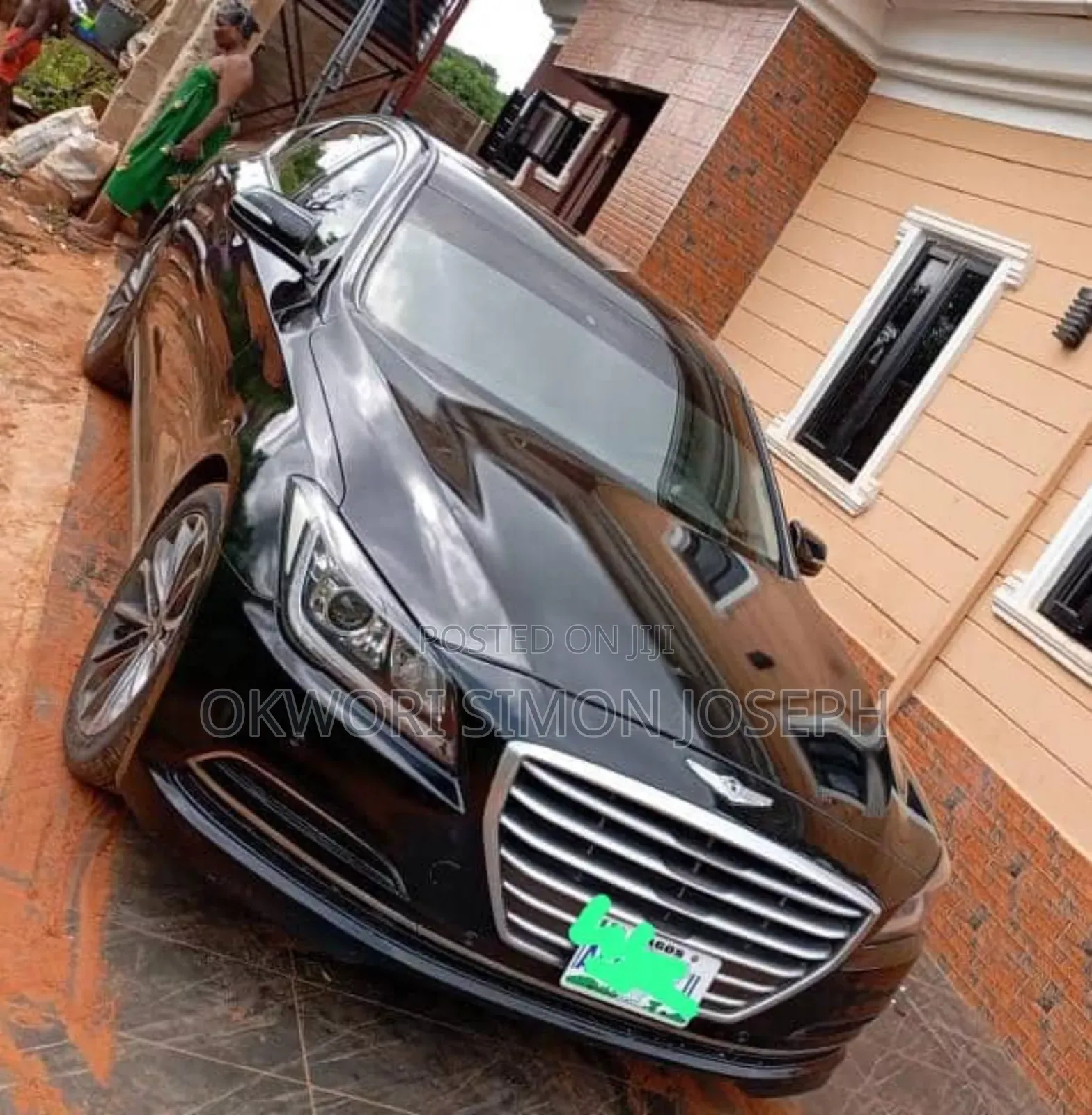 Genesis G80 2016 Black