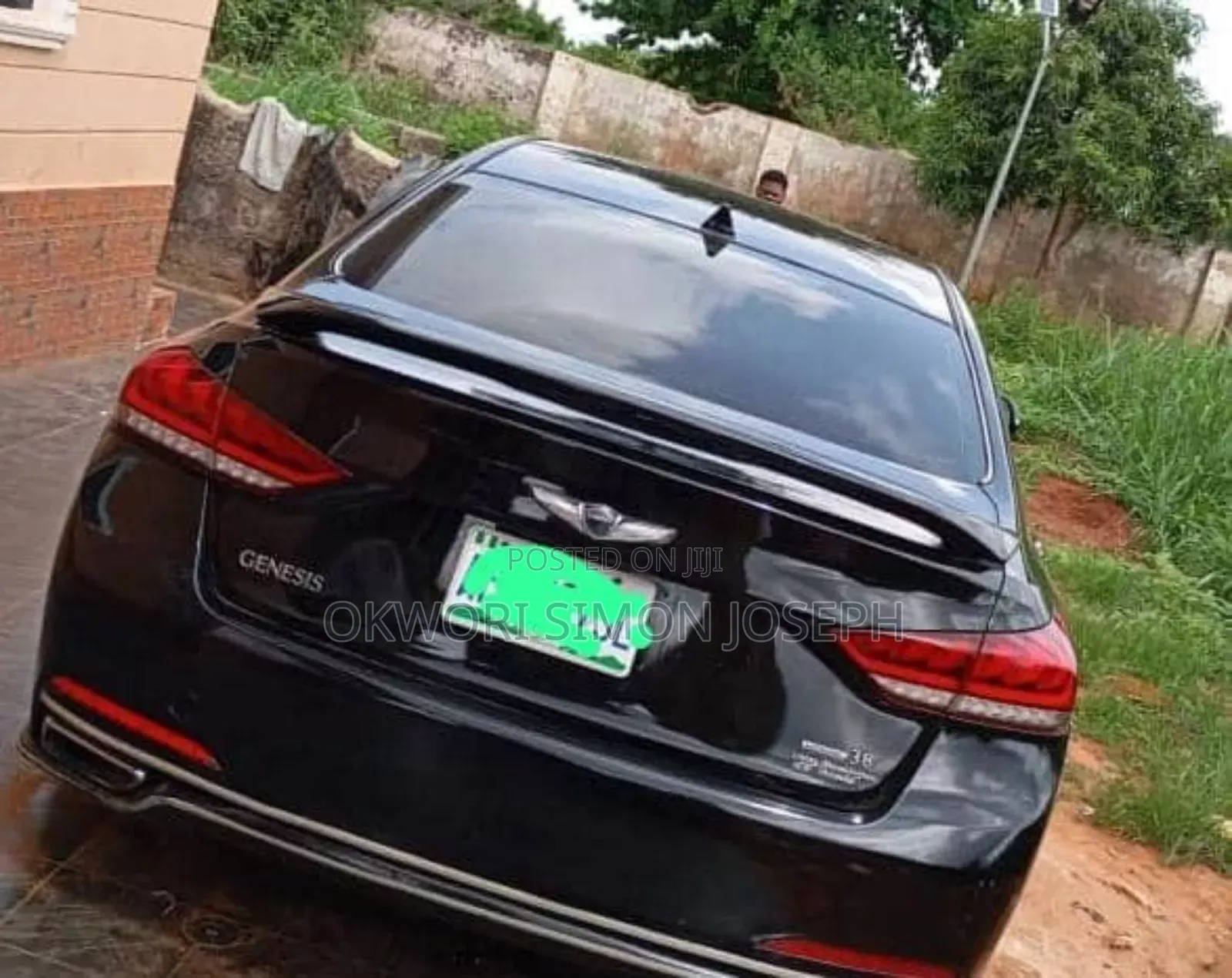 Genesis G80 2016 Black