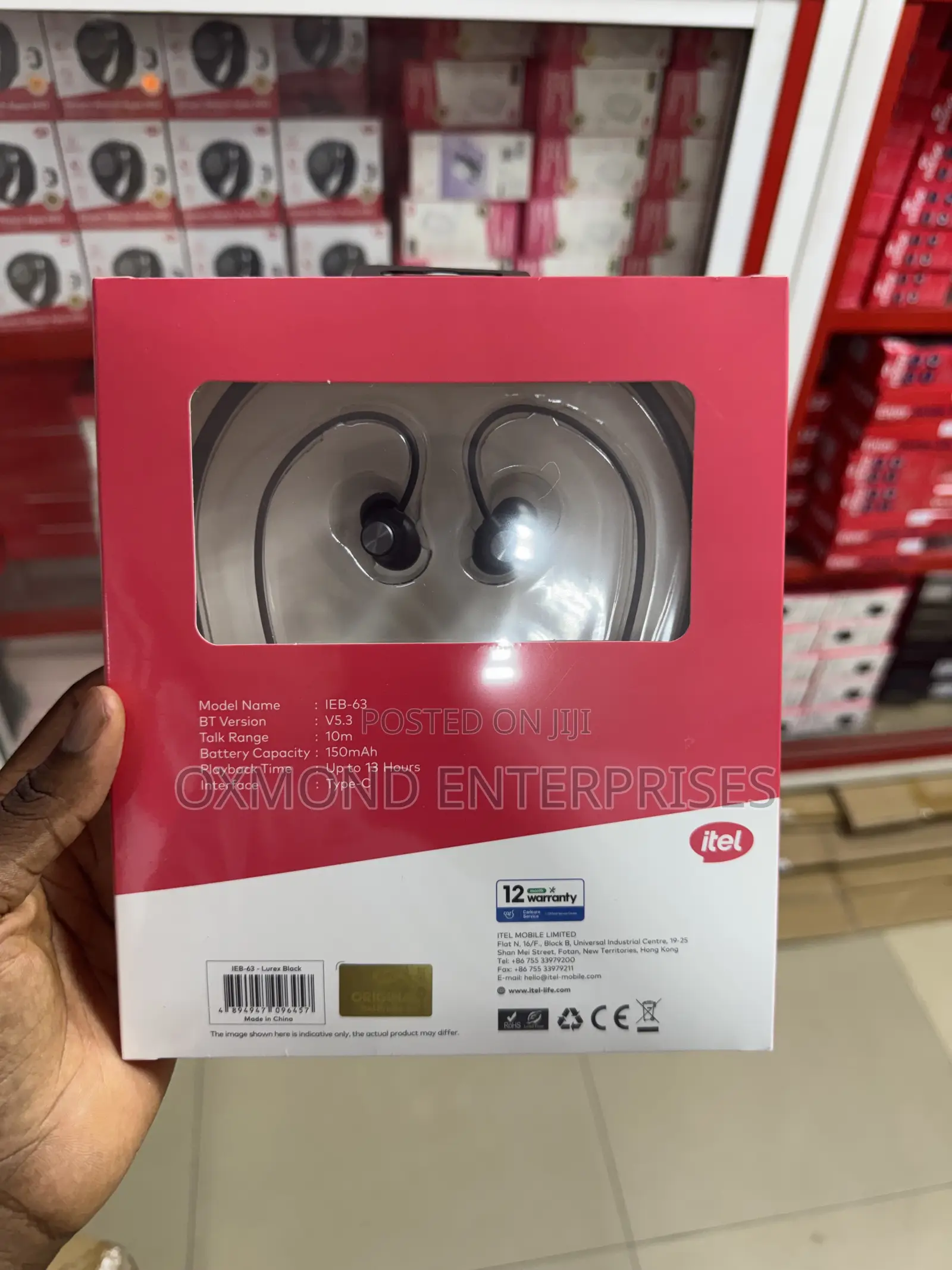 Itel N63 Wireless Neckband