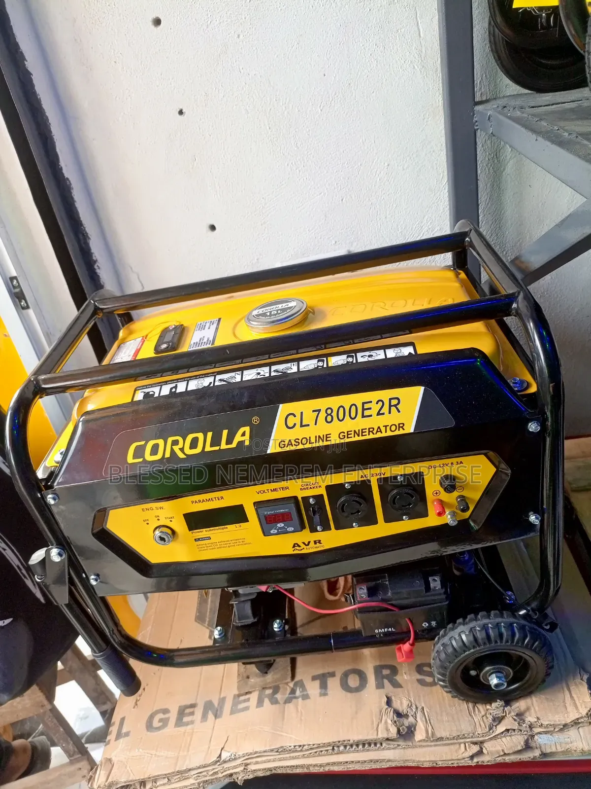 Corolla 4.5kva Remote Control Petrol Generator 100% Copper Coil