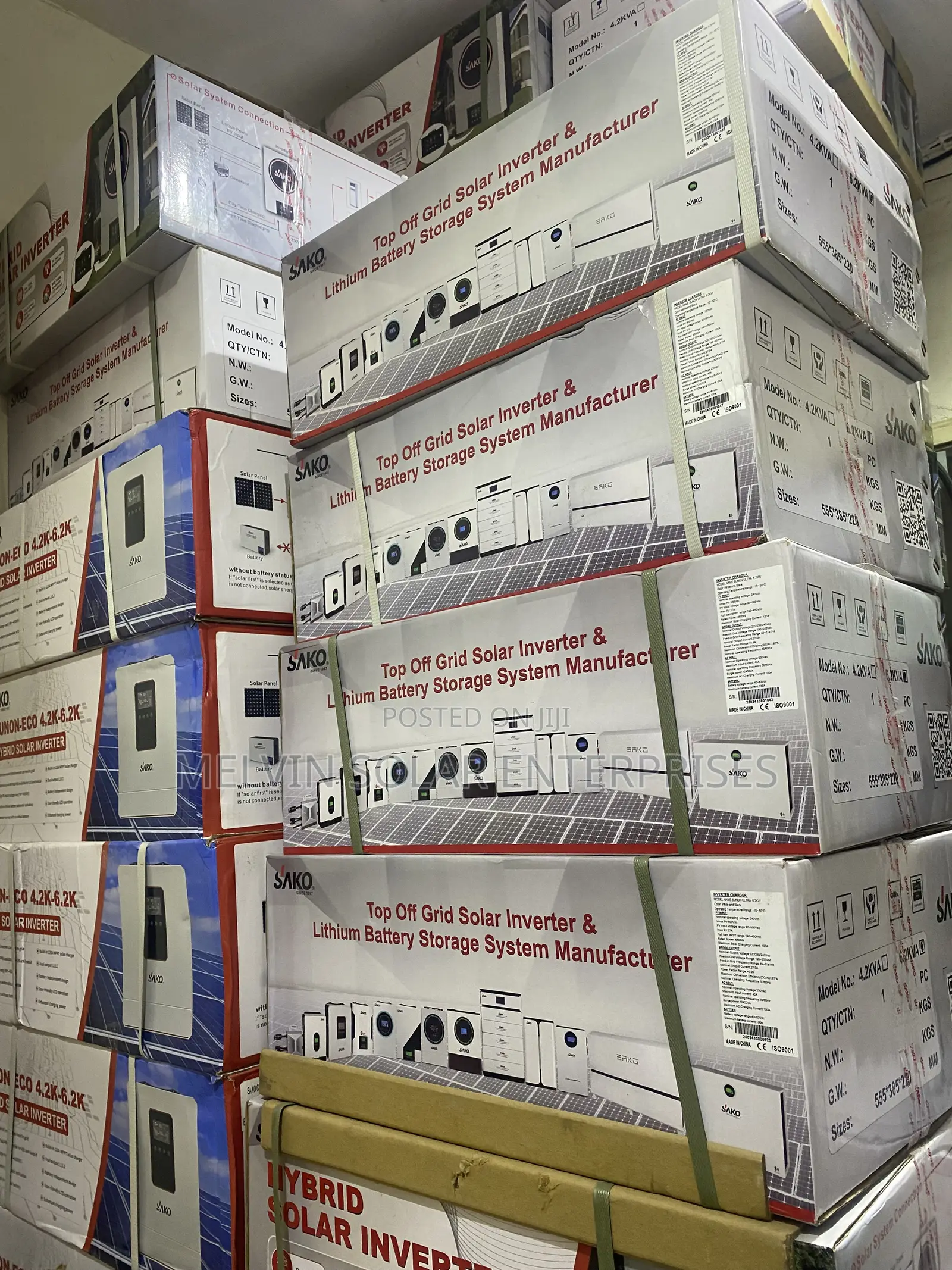 6.2kw 48v Sako Solar Hybrid Inverter Available Now in Store Dm 4 Busi