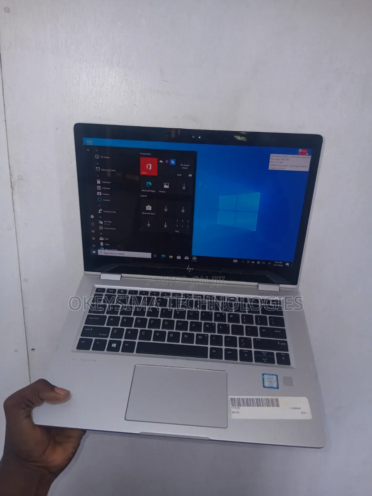Laptop HP EliteBook X360 1030 G2 16GB Intel Core i7 SSD 512GB