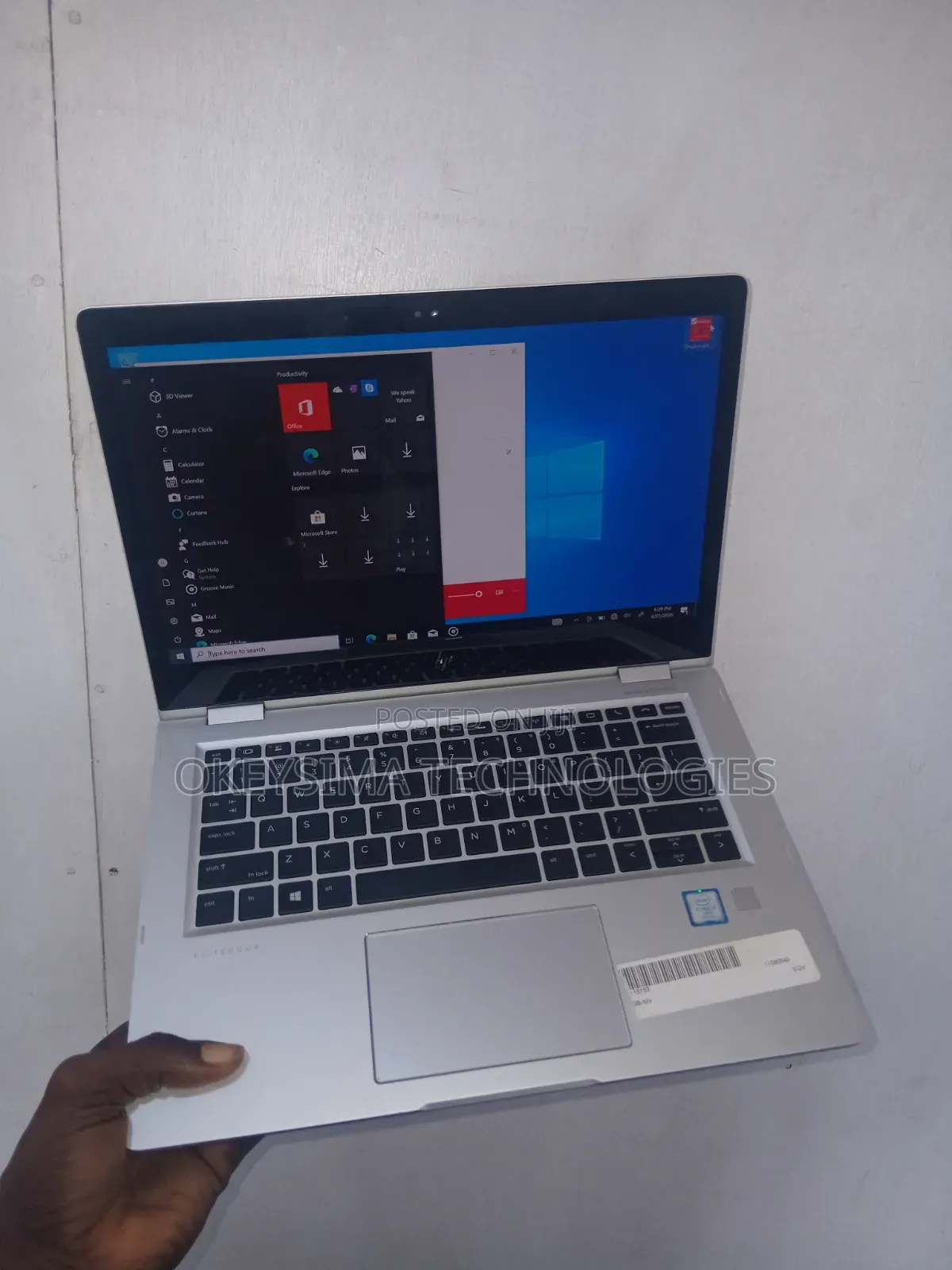 Laptop HP EliteBook X360 1030 G2 16GB Intel Core i7 SSD 512GB