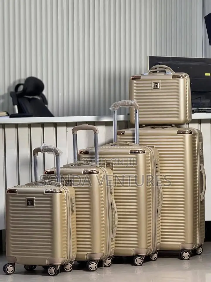 High Quality Swiss Polo 5-Piece Luggage Set