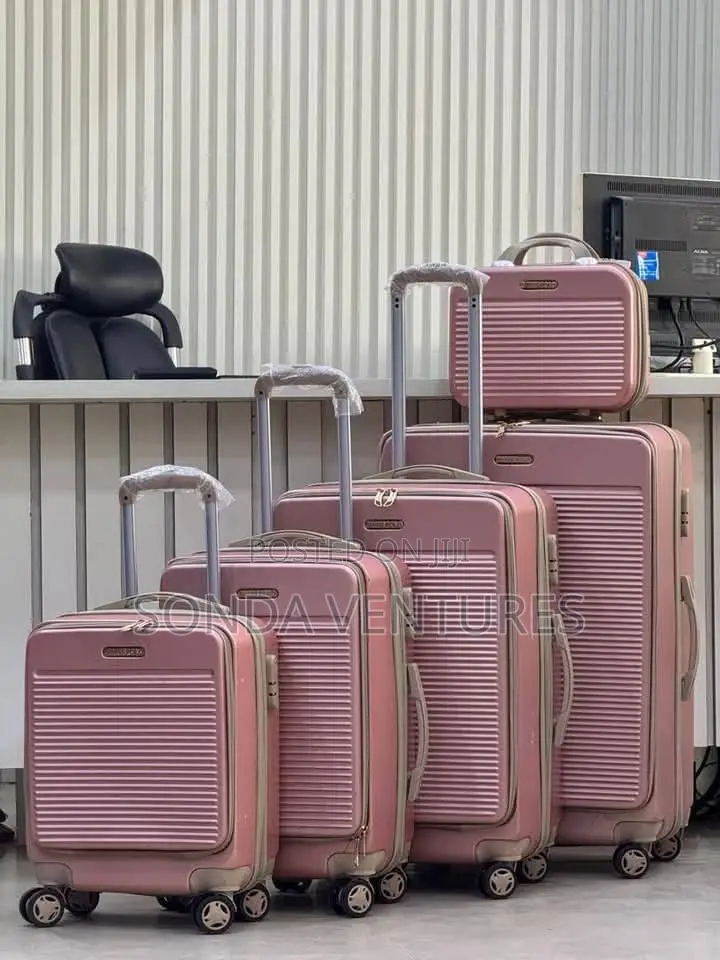 High Quality Swiss Polo 5-Piece Luggage Set