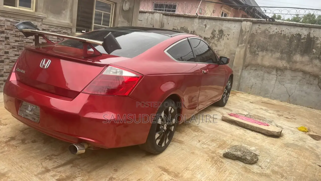 Honda Accord Coupe 2.4 LX-S Automatic 2008 Red