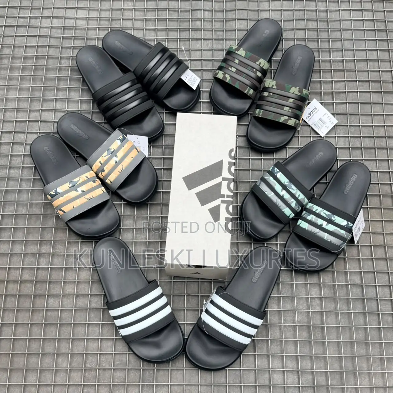 Original Adidas Adilette Comfort Slides