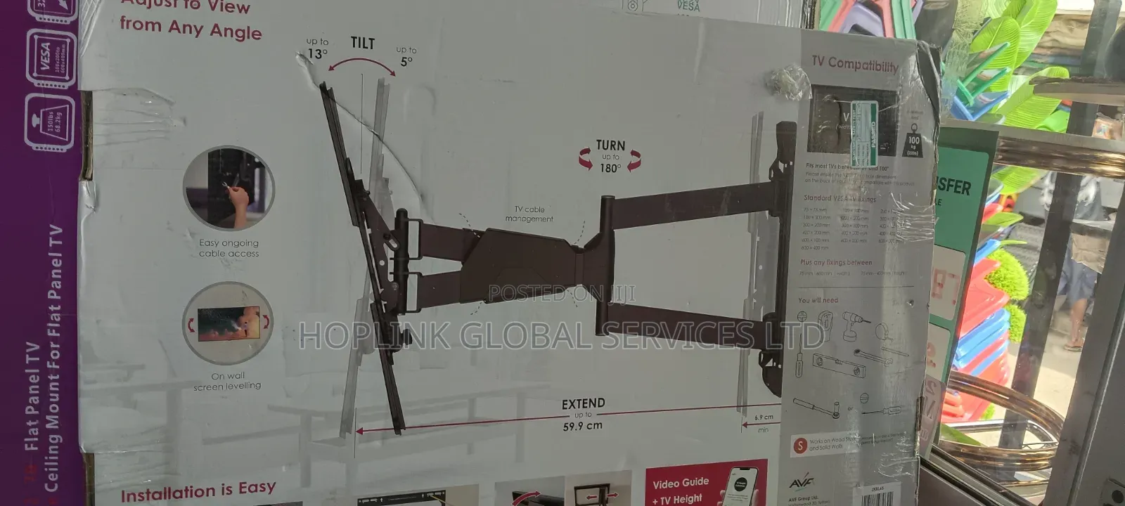 High Quality Multi Position Universal TV Wall Mount 32 Inches to 100