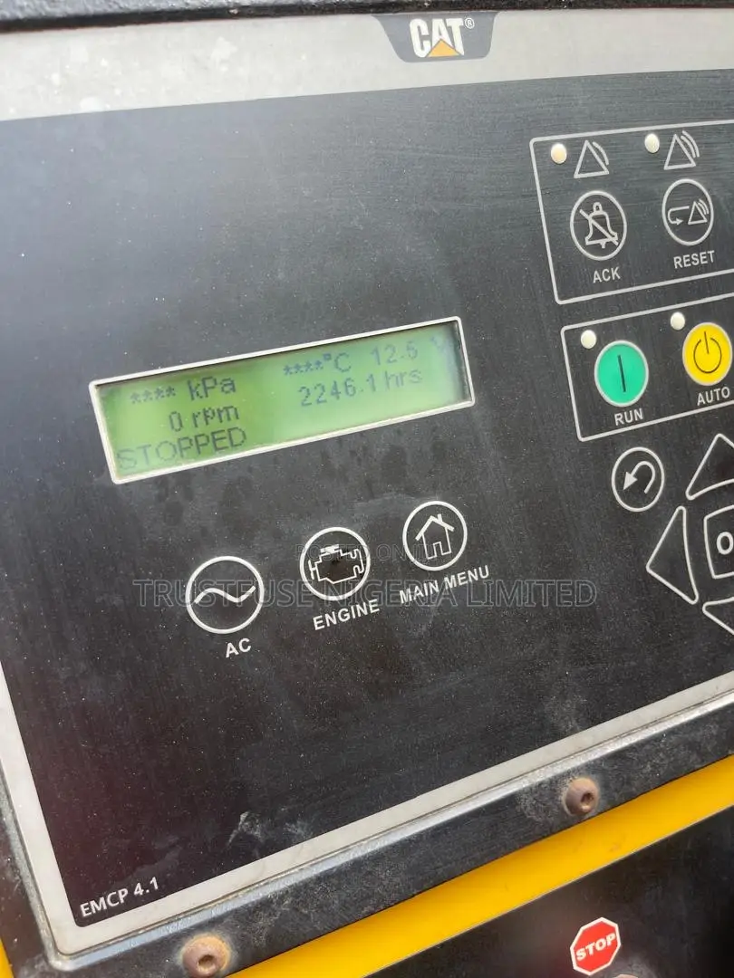 3406 Full Manual CAT 350 KVA. Almost Brand New 2,000+ Hours Only