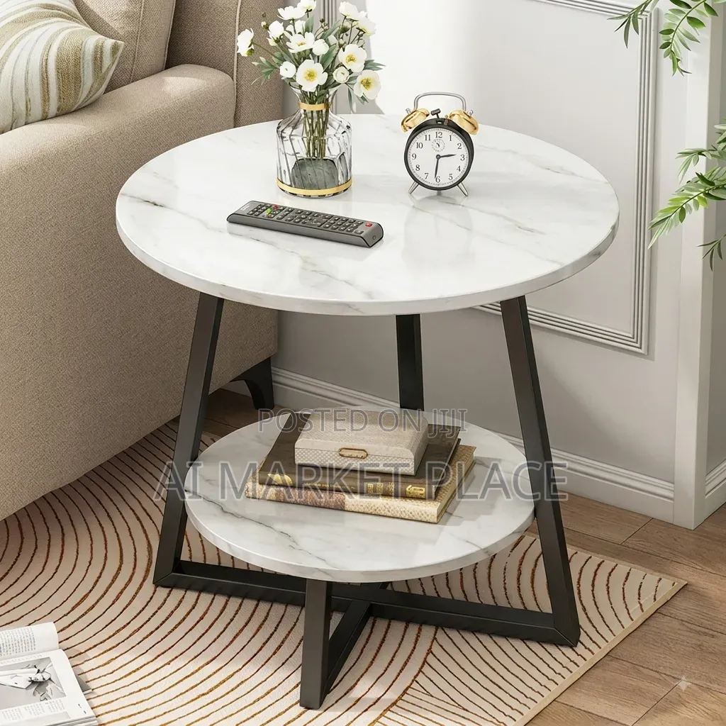 Mable Metal Frame Side Table