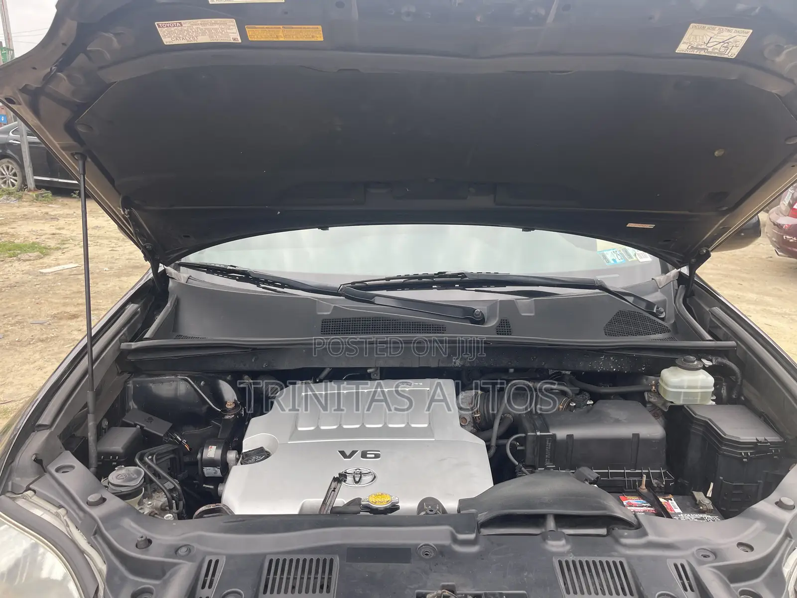 Toyota Highlander Sport 2008 Black